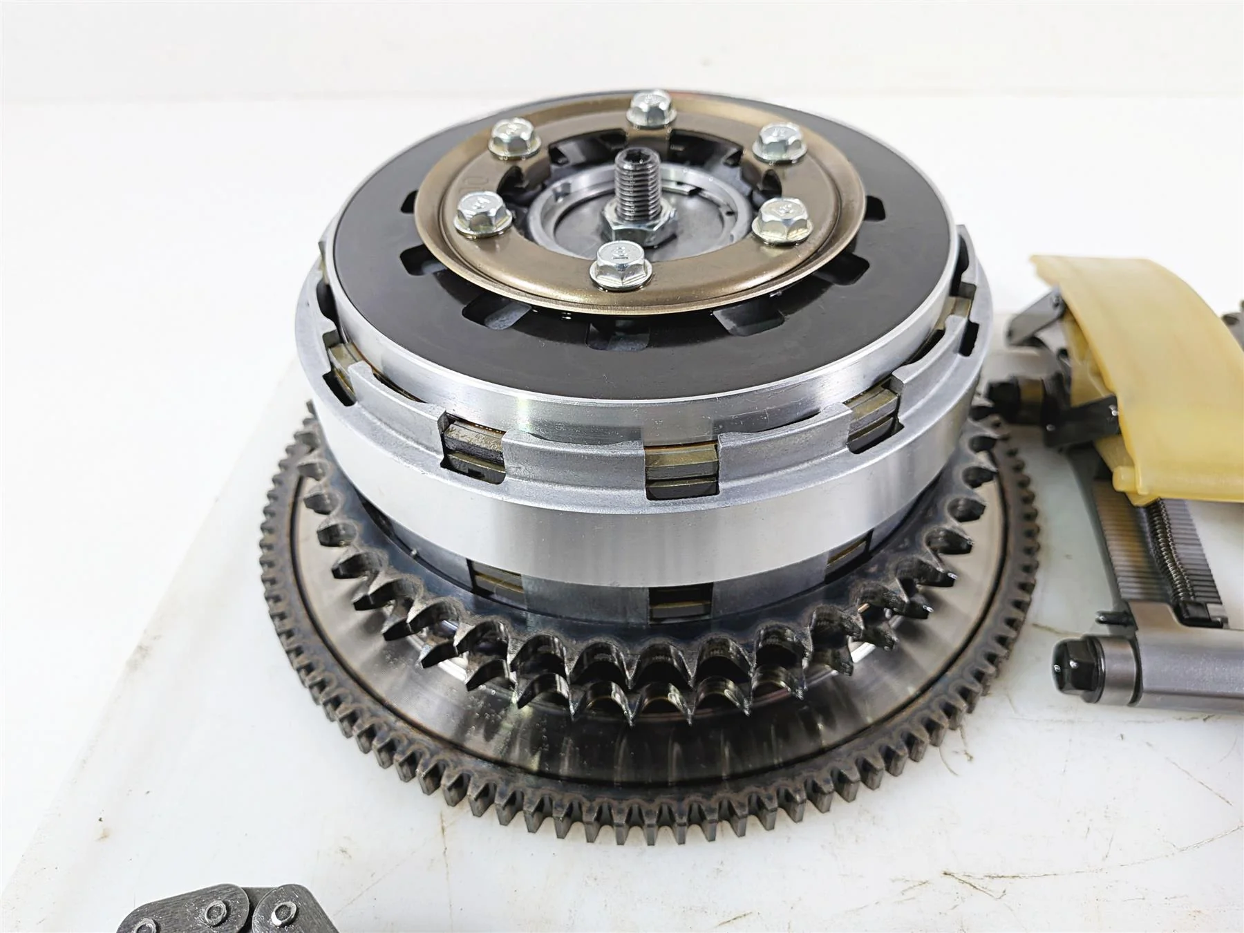 2009 Harley FXCWC Softail Rocker Primary Drive Clutch Kit 37813-06A - Image 4