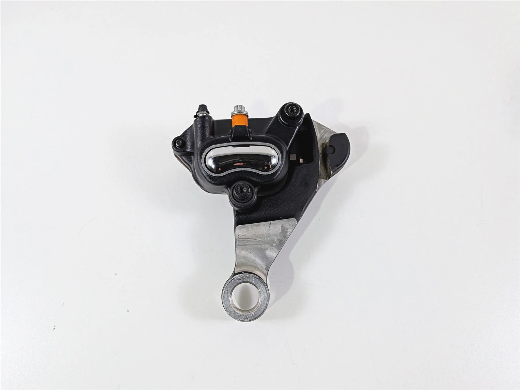 2009 Harley FXCWC Softail Rocker Rear Brake Caliper + Mount 40908-08