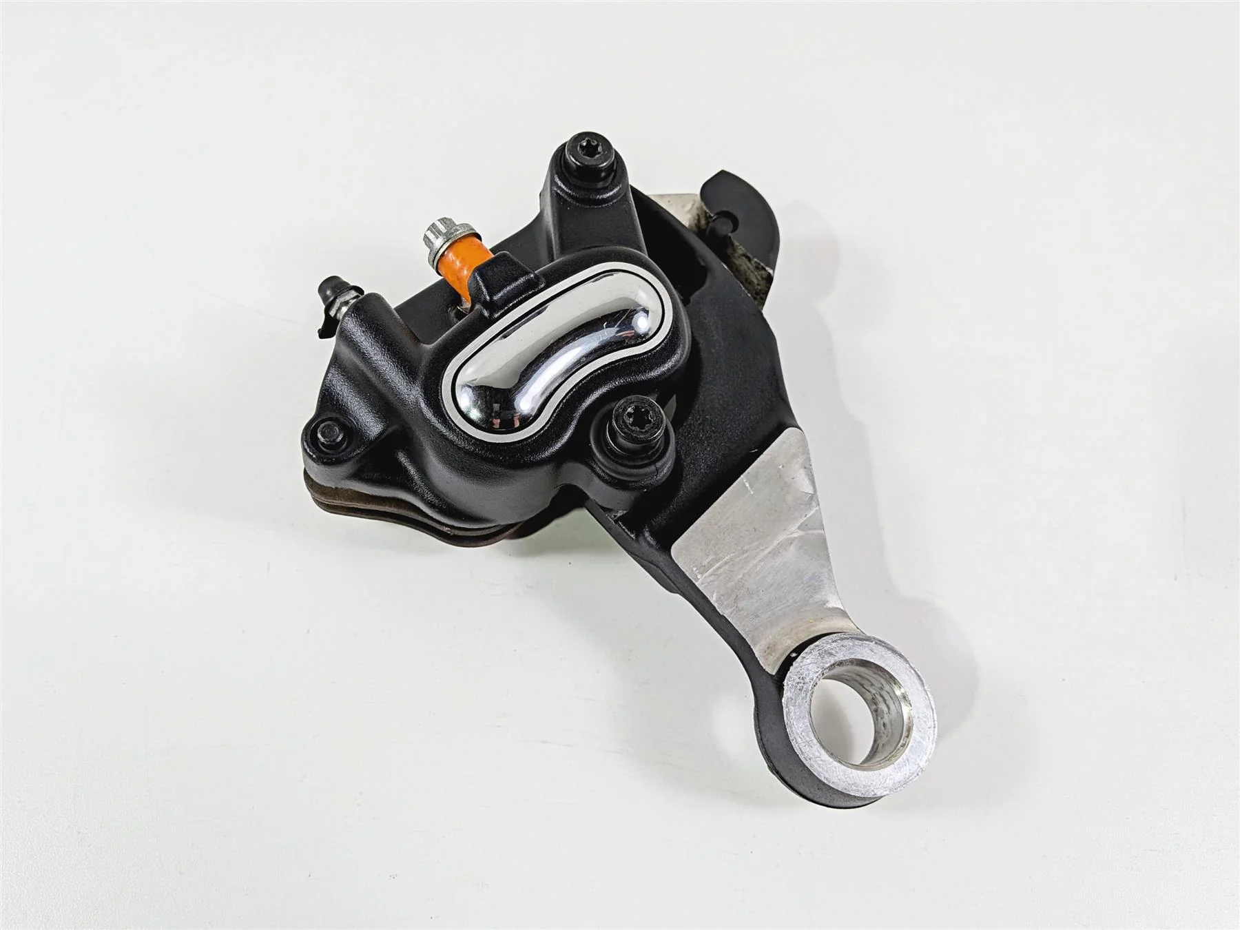 2009 Harley FXCWC Softail Rocker Rear Brake Caliper + Mount 40908-08 - Image 12