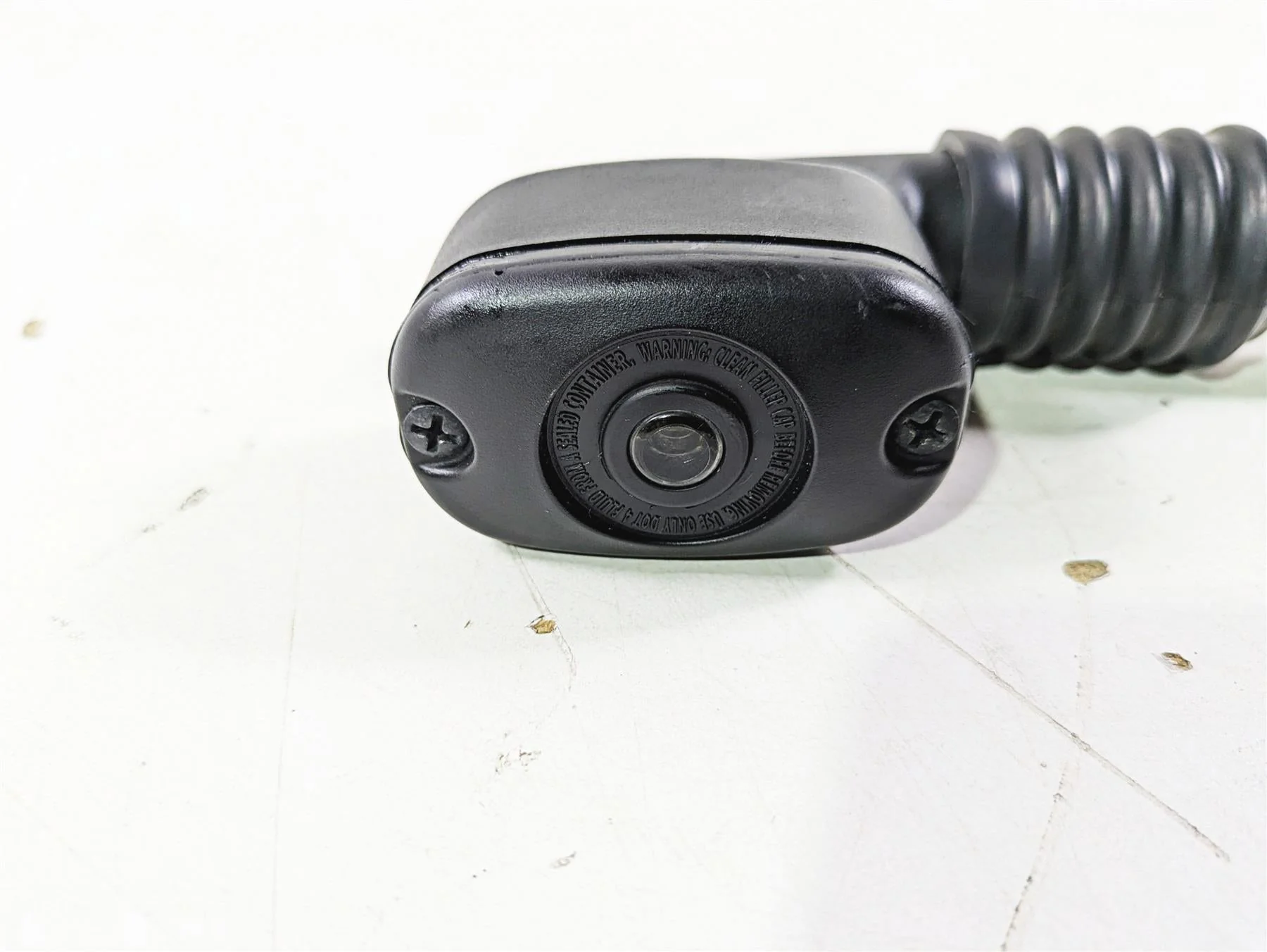 2009 Harley FXCWC Softail Rocker Rear Brake Master Cylinder 41767-05E - Image 11