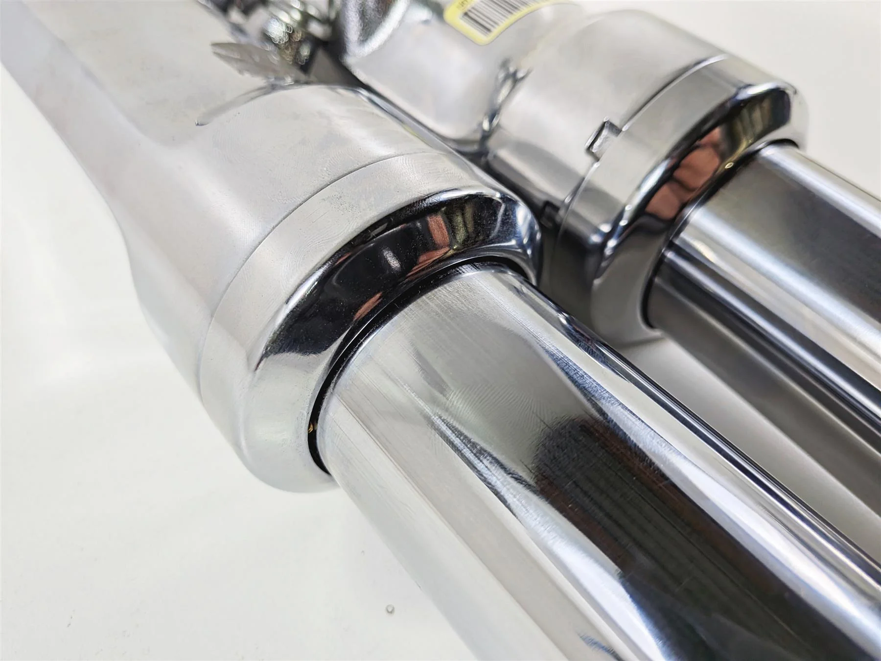 2009 Harley FXCWC Softail Rocker Straight Chrome Front Fork Leg Set 46950-08 - Image 11