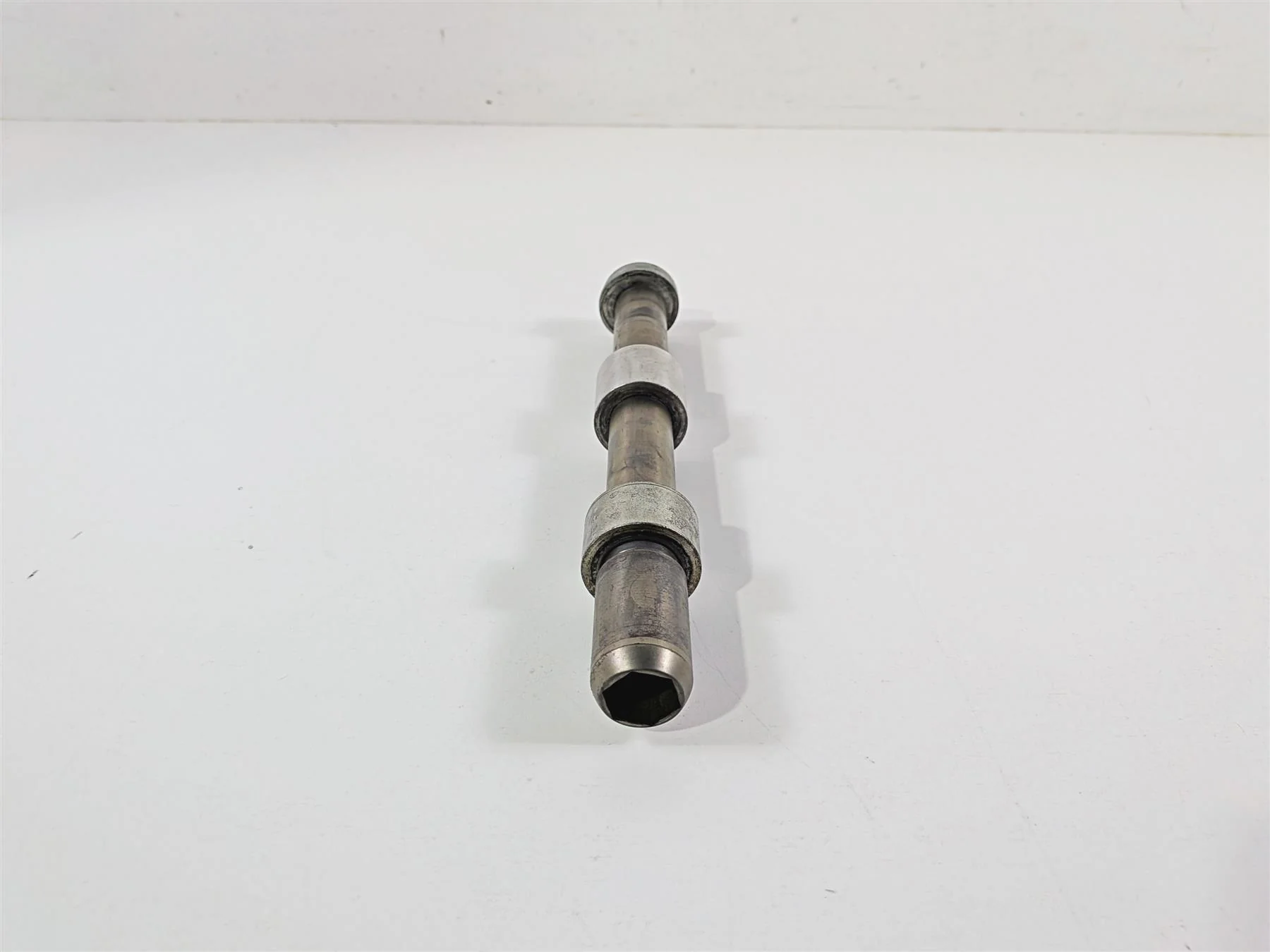 2009 Harley FXCWC Softail Rocker Straight Front Axle Wheel Spindle 41348-08 - Image 3