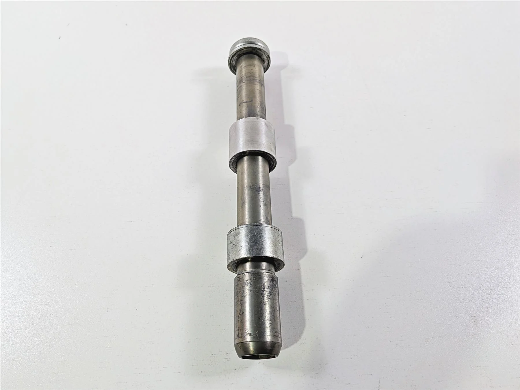 2009 Harley FXCWC Softail Rocker Straight Front Axle Wheel Spindle 41348-08 - Image 6