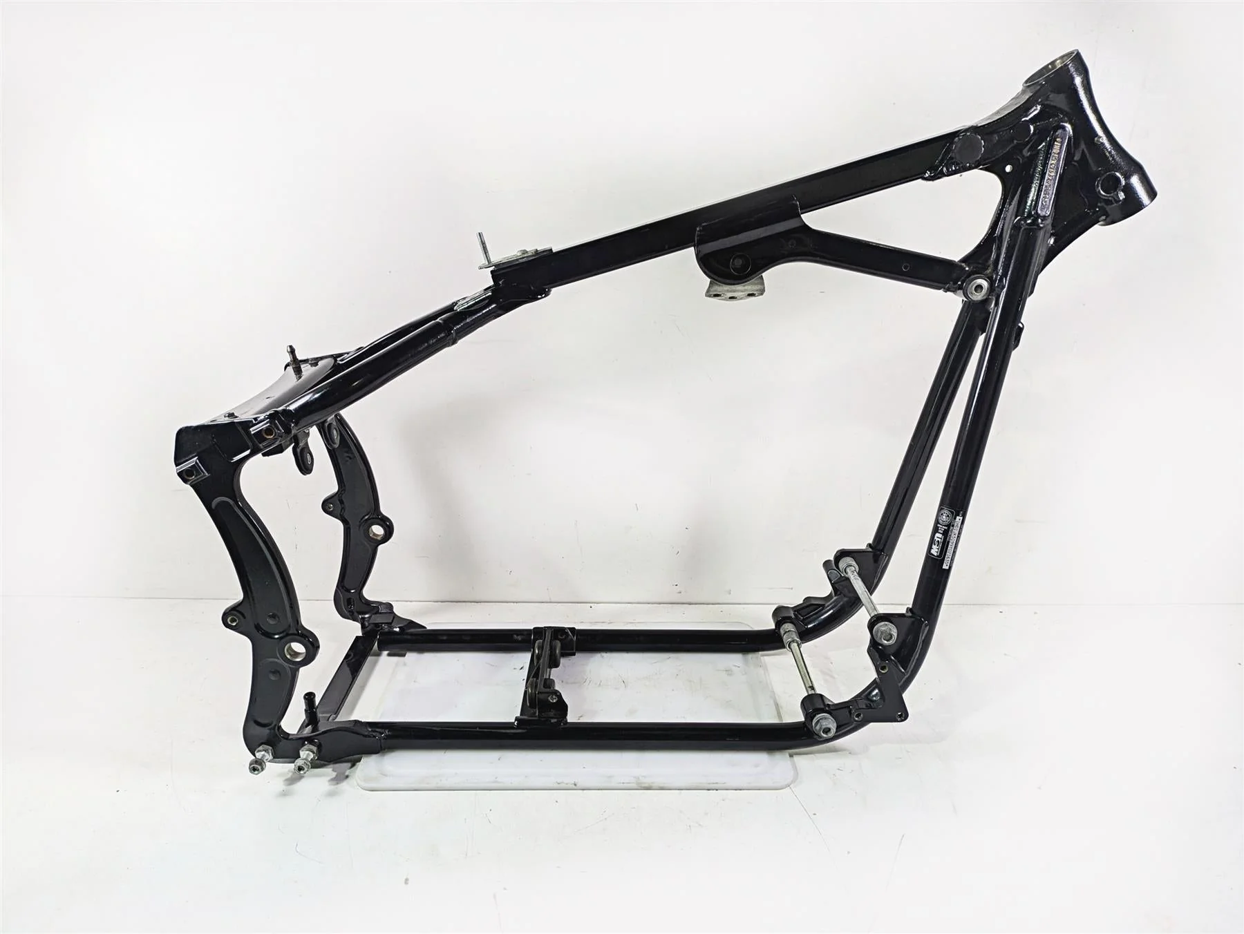 2009 Harley FXCWC Softail Rocker Straight Main Frame Chassis With Clean Texas Title 47167-08