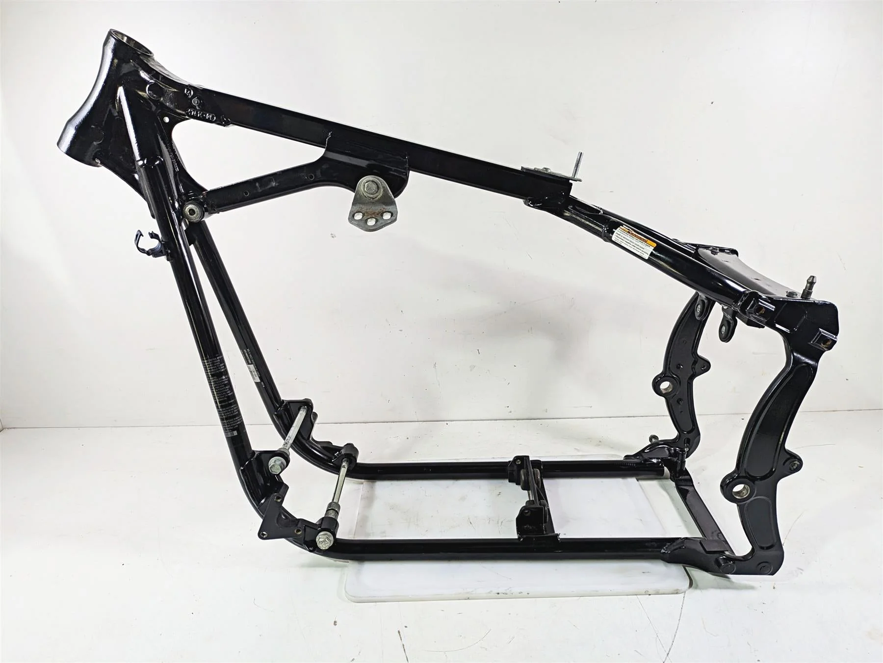 2009 Harley FXCWC Softail Rocker Straight Main Frame Chassis With Clean Texas Title 47167-08 - Image 3