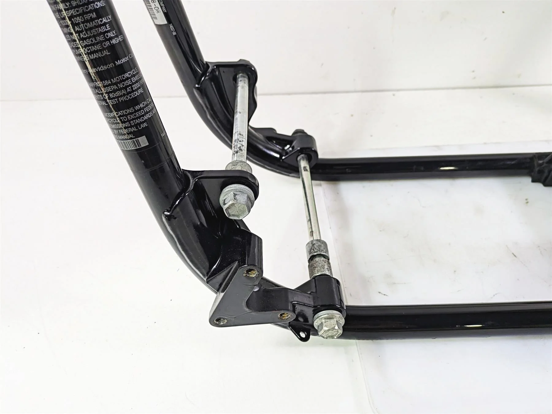 2009 Harley FXCWC Softail Rocker Straight Main Frame Chassis With Clean Texas Title 47167-08 - Image 9