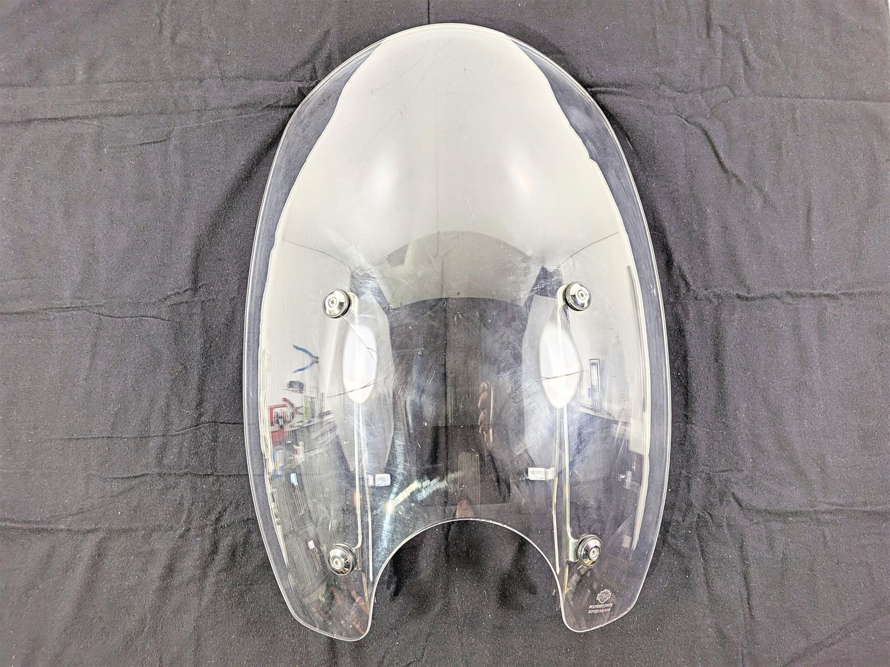 2009 Harley FXCWC Softail Rocker Super Sport Windshield + Mounts - Read 57331-07 - Image 4