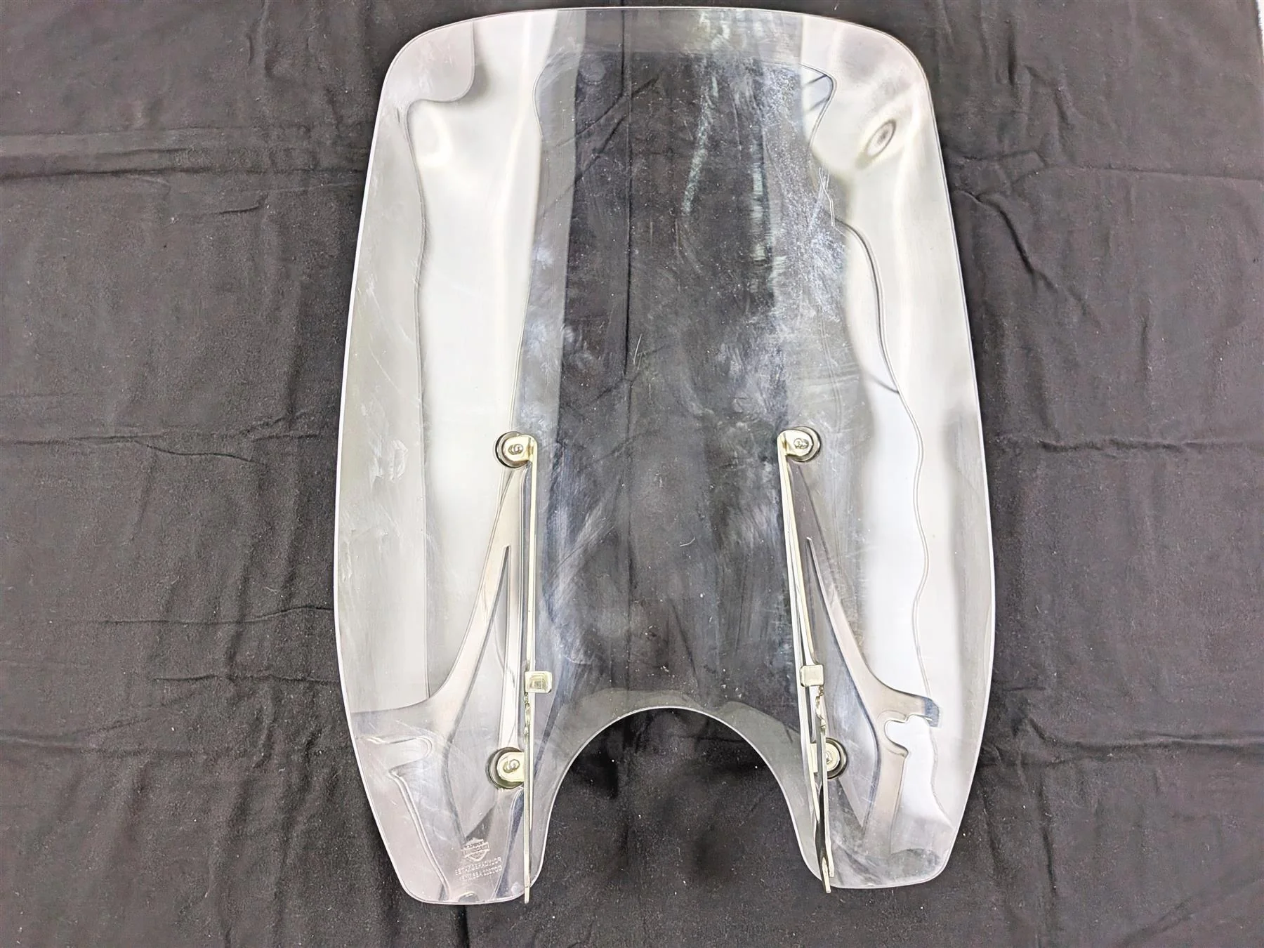 2009 Harley FXCWC Softail Rocker Super Sport Windshield + Mounts - Read 57331-07 - Image 6