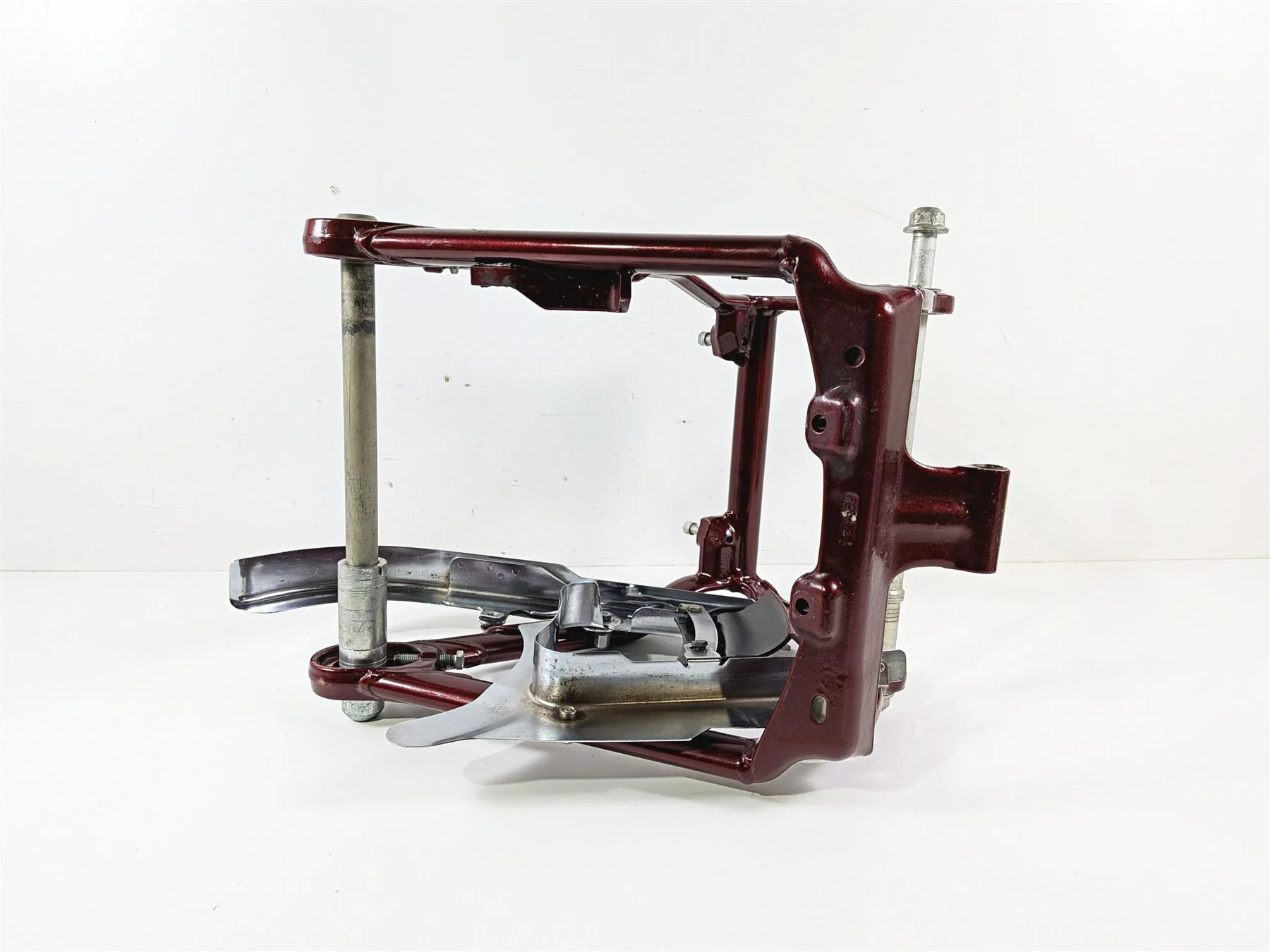 2009 Harley FXCWC Softail Rocker Swingarm Swing Arm + Axle 47694-09 47628-08 - Image 6