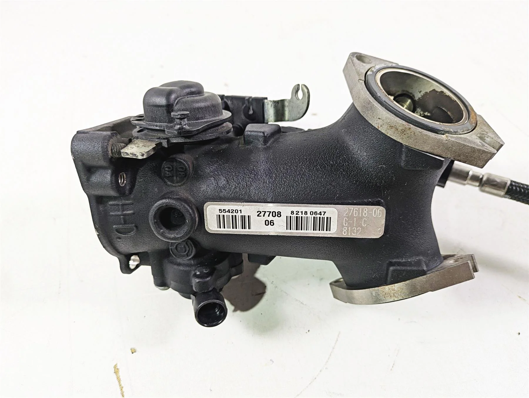 2009 Harley FXCWC Softail Rocker Throttle Body Fuel Injection 27708-06 27618-06 - Image 10