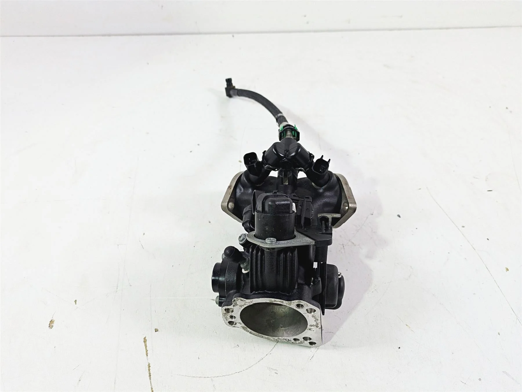 2009 Harley FXCWC Softail Rocker Throttle Body Fuel Injection 27708-06 27618-06 - Image 2