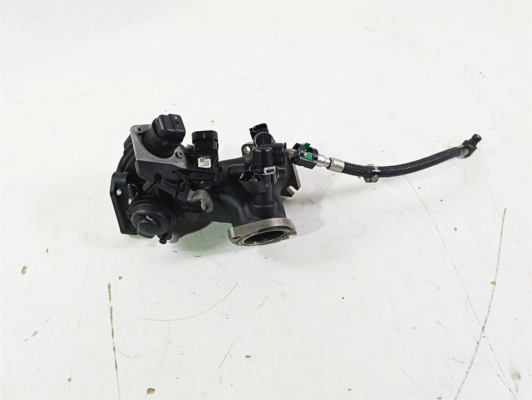 2009 Harley FXCWC Softail Rocker Throttle Body Fuel Injection 27708-06 27618-06 - Image 3
