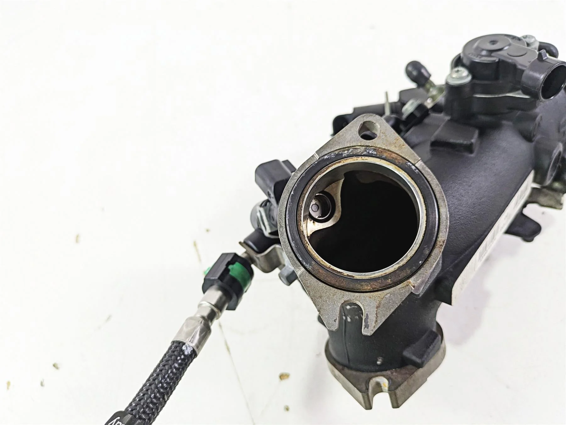 2009 Harley FXCWC Softail Rocker Throttle Body Fuel Injection 27708-06 27618-06 - Image 8