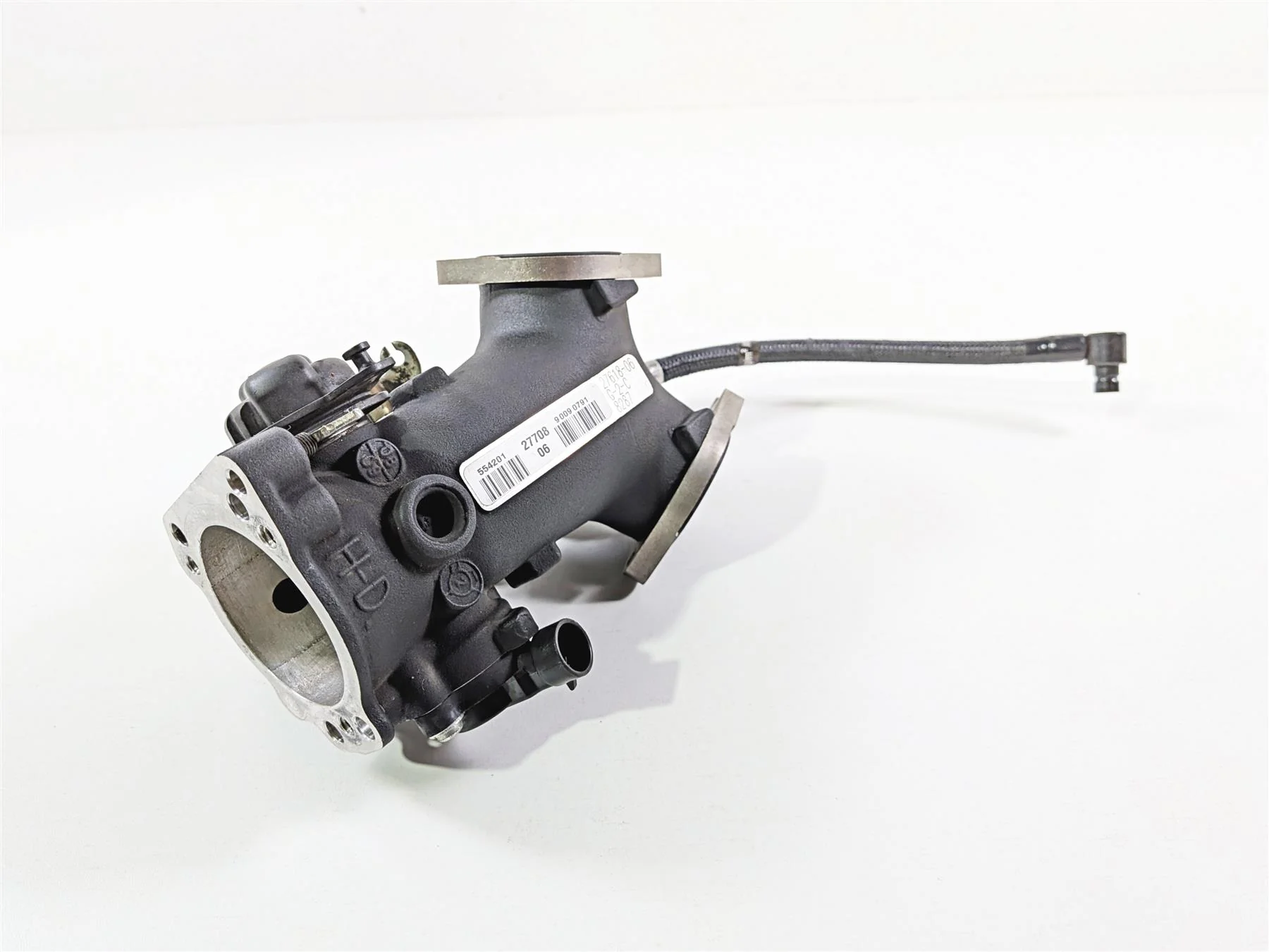 2009 Harley FXCWC Softail Rocker Throttle Body Fuel Injection 27708-06 27618-06 - Image 12