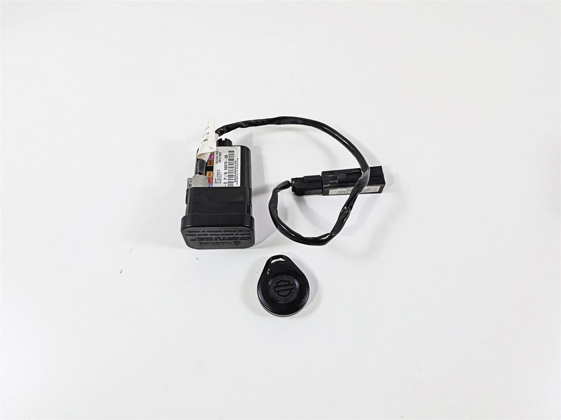 2009 Harley FXCWC Softail Rocker Tssm Turn Signal Security Module + Fob 69976-08