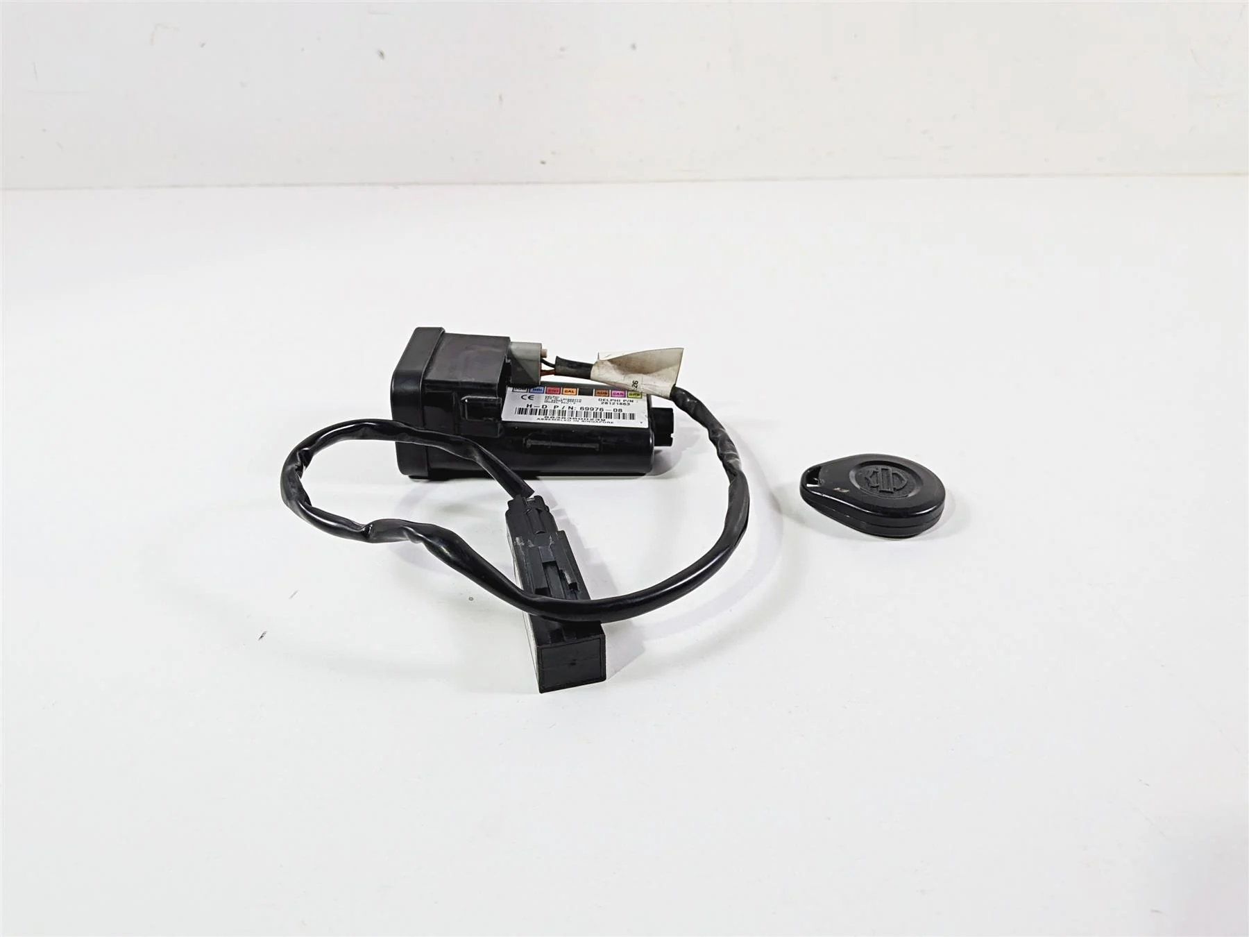 2009 Harley FXCWC Softail Rocker Tssm Turn Signal Security Module + Fob 69976-08 - Image 3