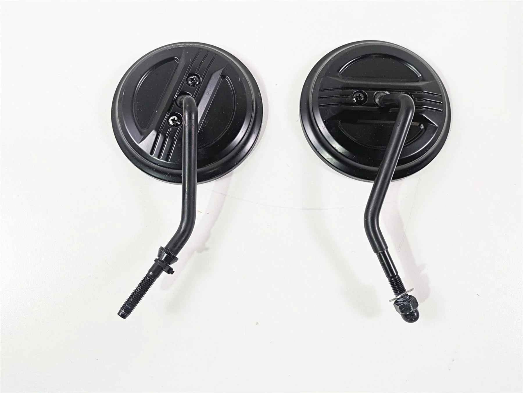 2009 Harley FXDC Dyna Super Glide Aftermarket Rear View Mirror Set - Read 47051 - Image 2