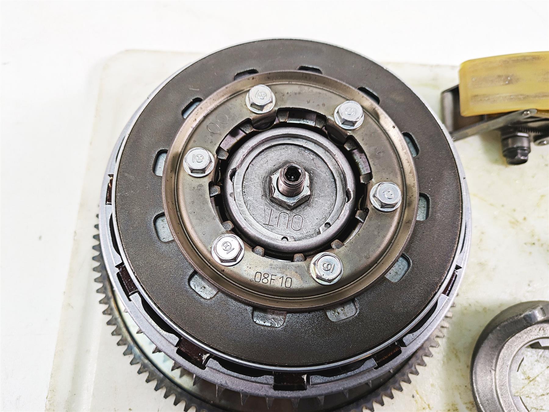 2009 Harley FXDC Dyna Super Glide Custom Primary Drive Clutch Kit 37813-06A - Image 10