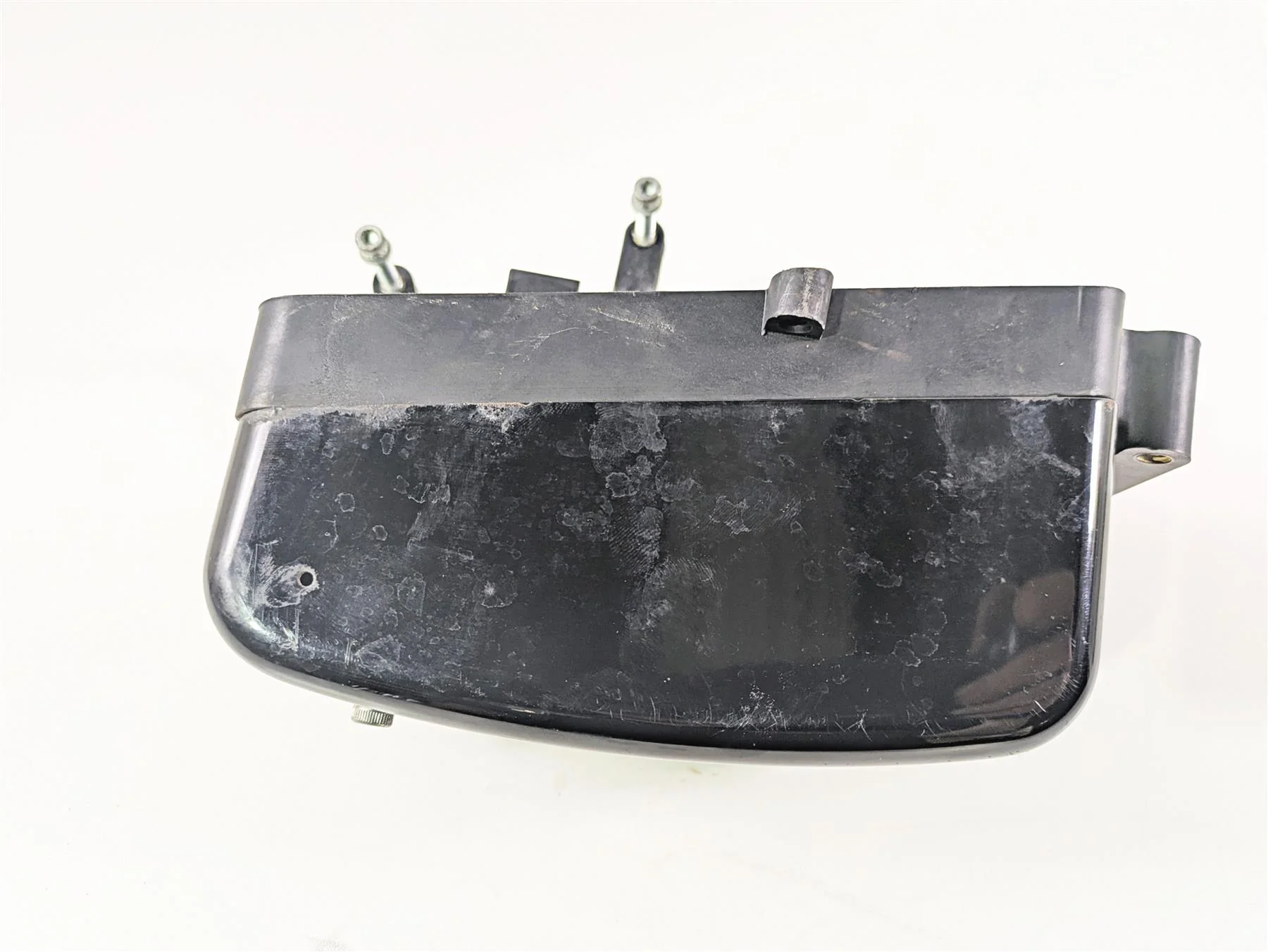 2009 Harley FXDC Dyna Super Glide Electric Holder Tray Carrier & Cover 70367-04 - Image 6