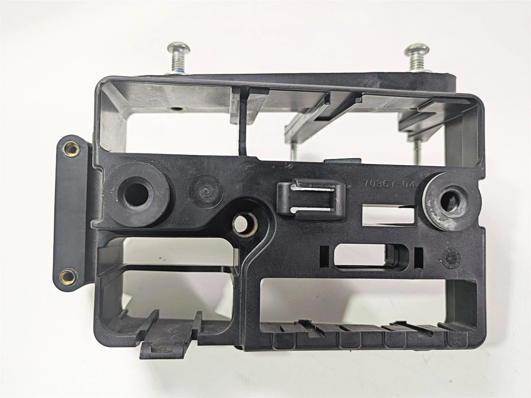 2009 Harley FXDC Dyna Super Glide Electric Holder Tray Carrier & Cover 70367-04 - Image 9