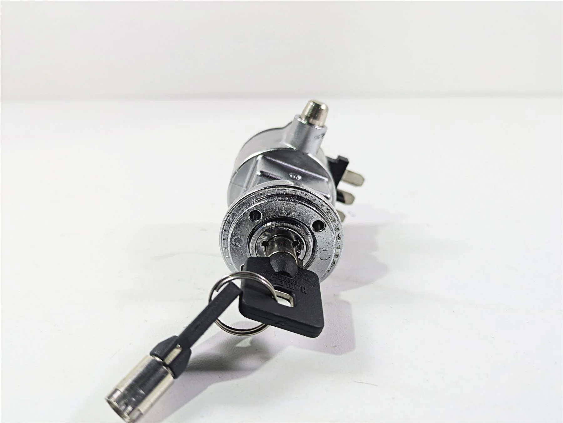 2009 Harley FXDC Dyna Super Glide Ignition Switch Fork Lock + Keys Set 71559-06C - Image 11