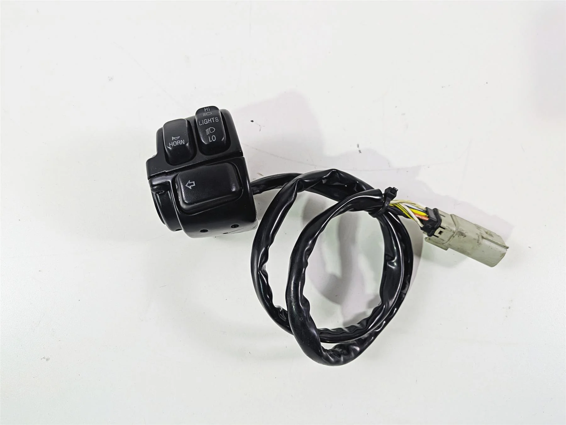 2009 Harley FXDC Dyna Super Glide Left Hand Lights Control Switch 71682-06A