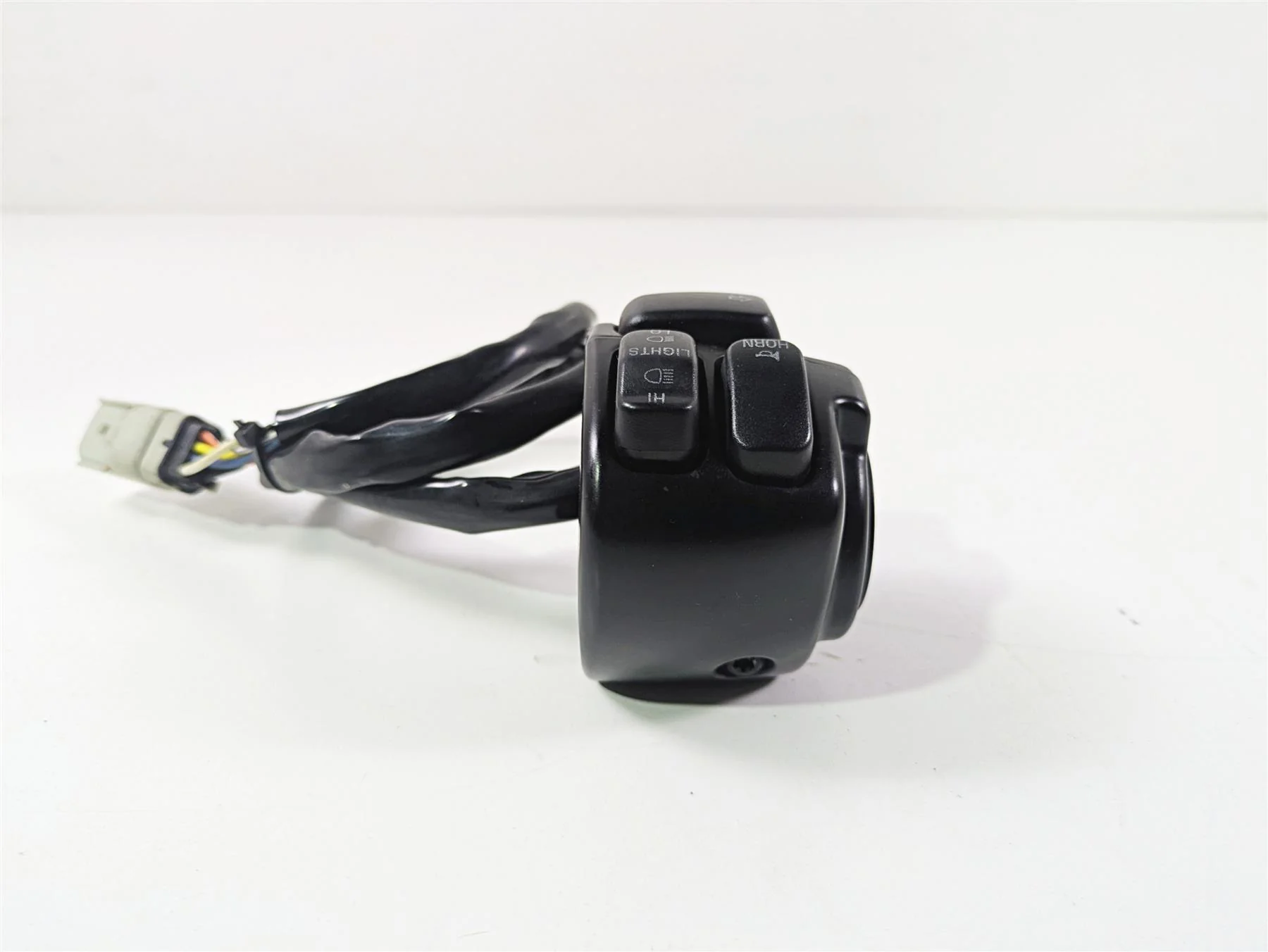 2009 Harley FXDC Dyna Super Glide Left Hand Lights Control Switch 71682-06A - Image 4