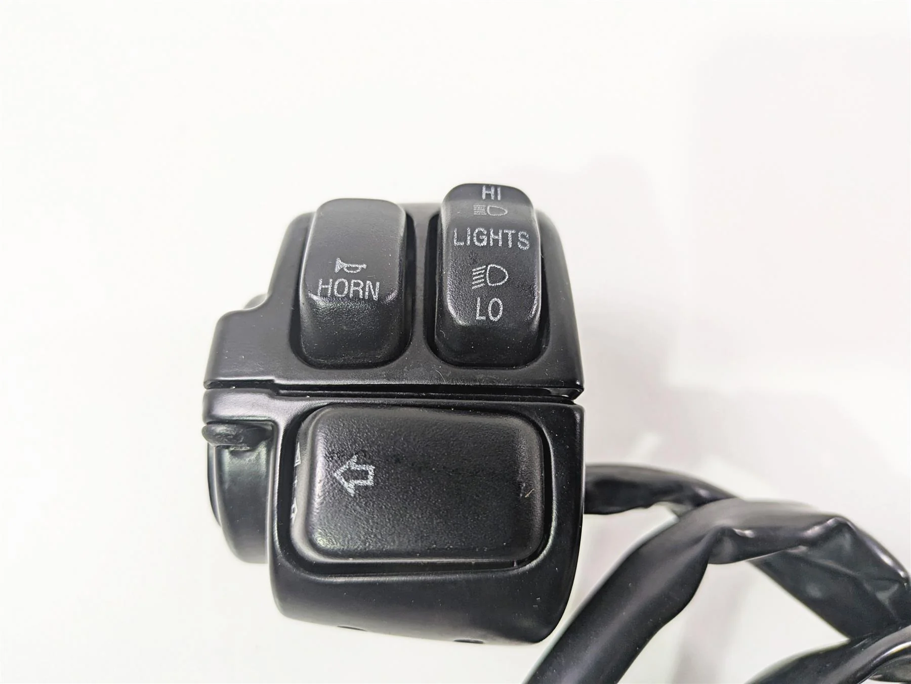 2009 Harley FXDC Dyna Super Glide Left Hand Lights Control Switch 71682-06A - Image 8