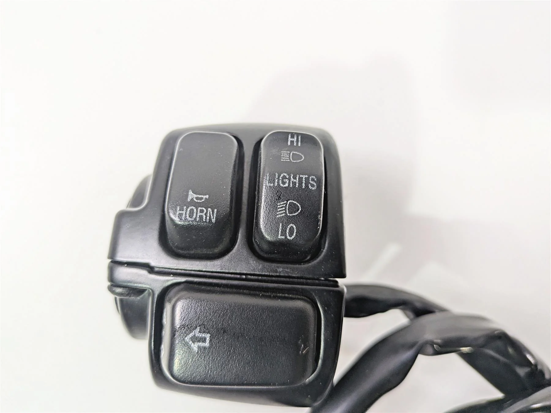 2009 Harley FXDC Dyna Super Glide Left Hand Lights Control Switch 71682-06A - Image 9