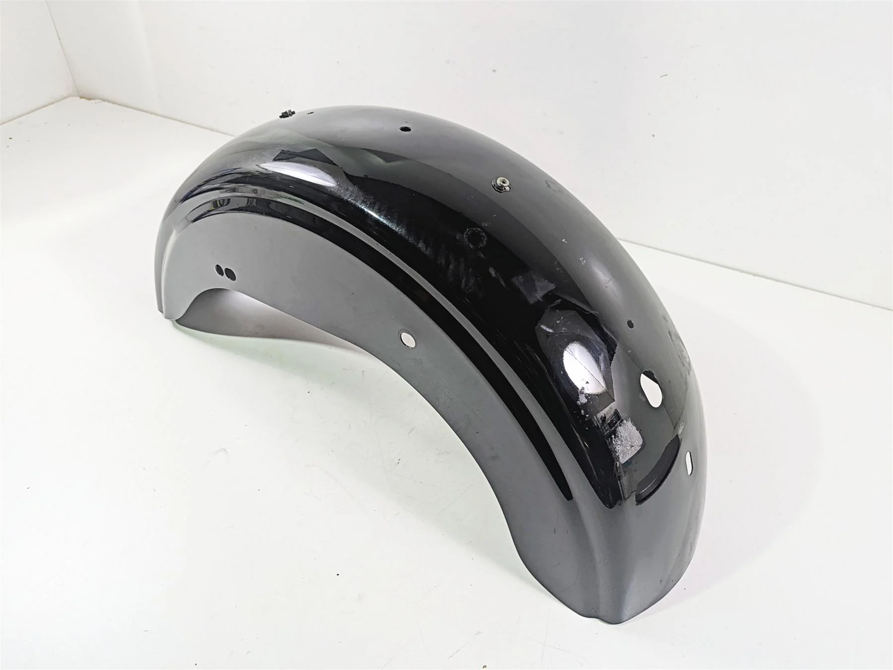 2009 Harley FXDC Dyna Super Glide Rear Fender Vivid Black 59634-06A - Image 11