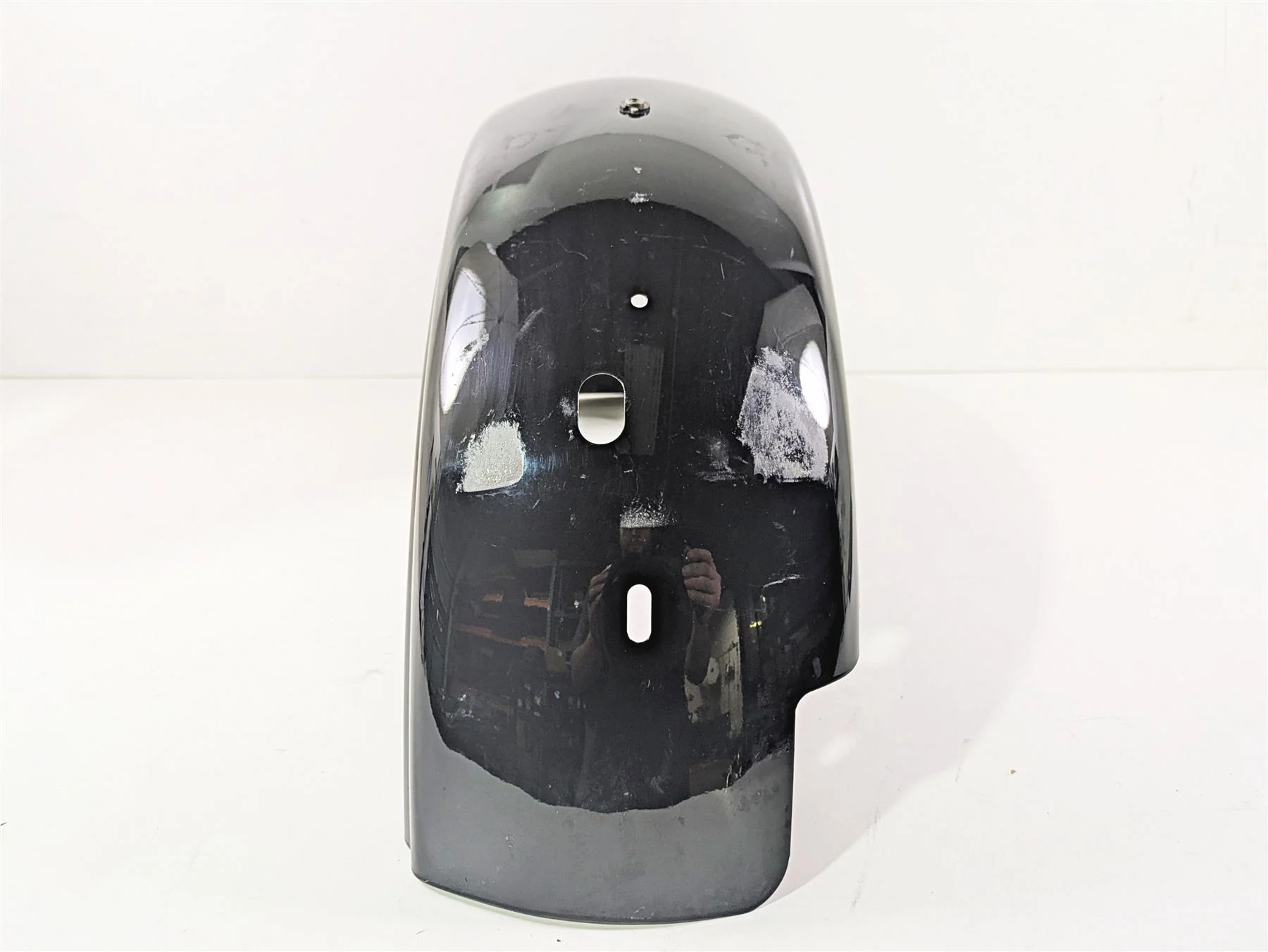 2009 Harley FXDC Dyna Super Glide Rear Fender Vivid Black 59634-06A - Image 2