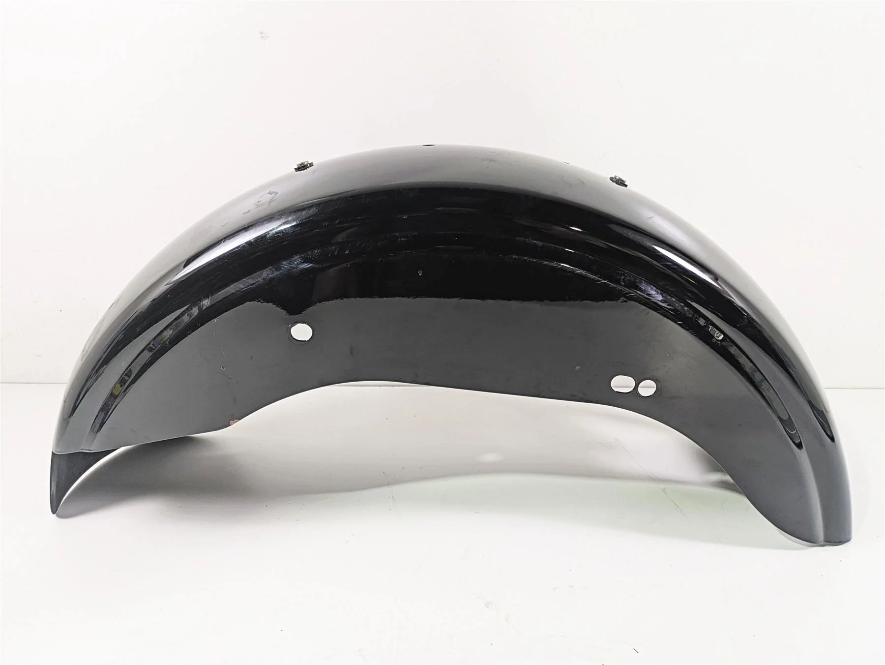 2009 Harley FXDC Dyna Super Glide Rear Fender Vivid Black 59634-06A - Image 3