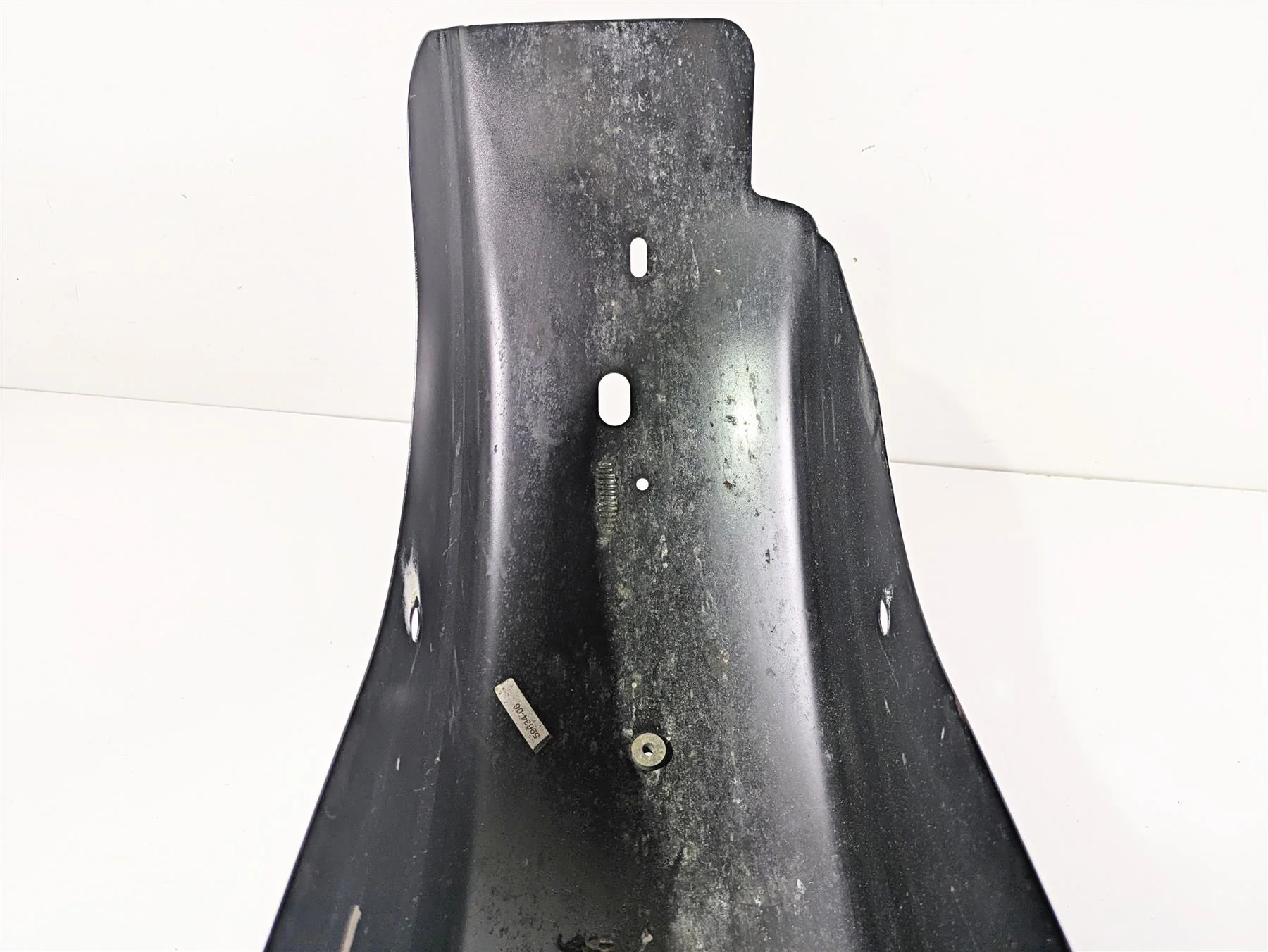 2009 Harley FXDC Dyna Super Glide Rear Fender Vivid Black 59634-06A - Image 6
