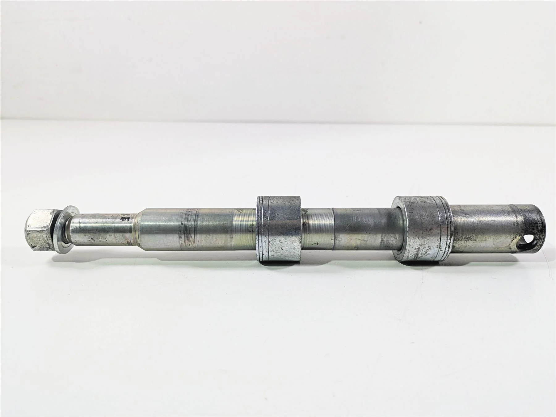 2009 Harley FXDC Dyna Super Glide Straight Front Axle Wheel Spindle 41628-08 - Image 4