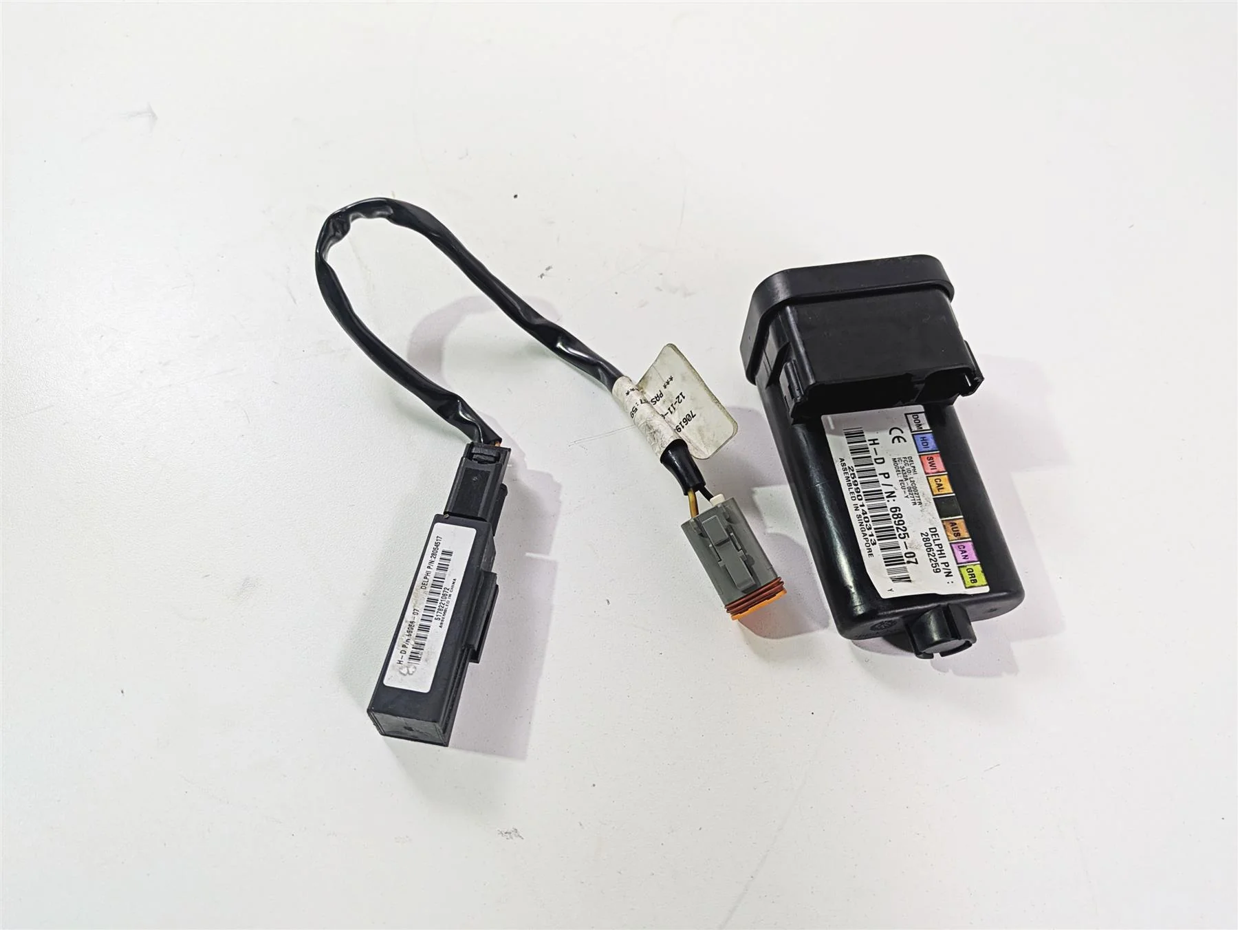 2009 Harley FXDC Dyna Super Glide Tssm Turn Signal Security Module Set 68925-07