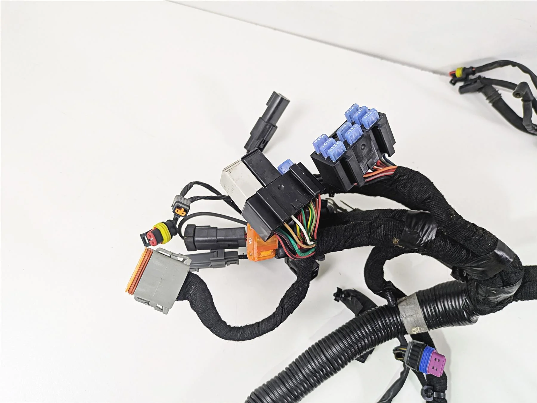 2009 Harley FXDC Dyna Super Glide Wiring Harness Loom 69602-08 - Image 3