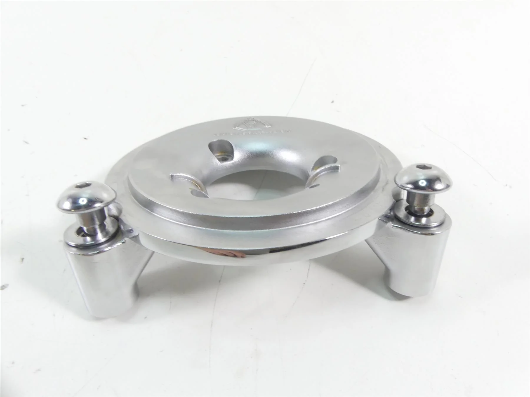 2009 Harley FXDF Dyna Fat Bob Air Filter Cleaner Base Basement Mount  29186-08 - Image 3
