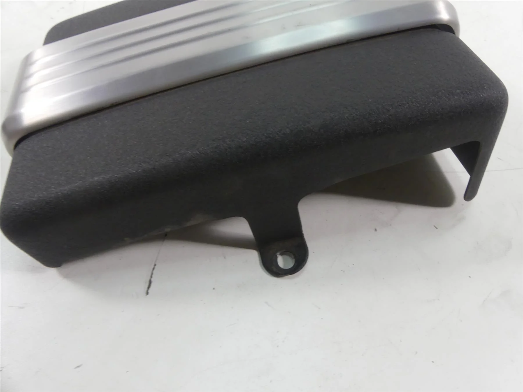 2009 Harley FXDF Dyna Fat Bob Battery Tray Holder Stay Bracket & Cover 70379-06B - Image 10