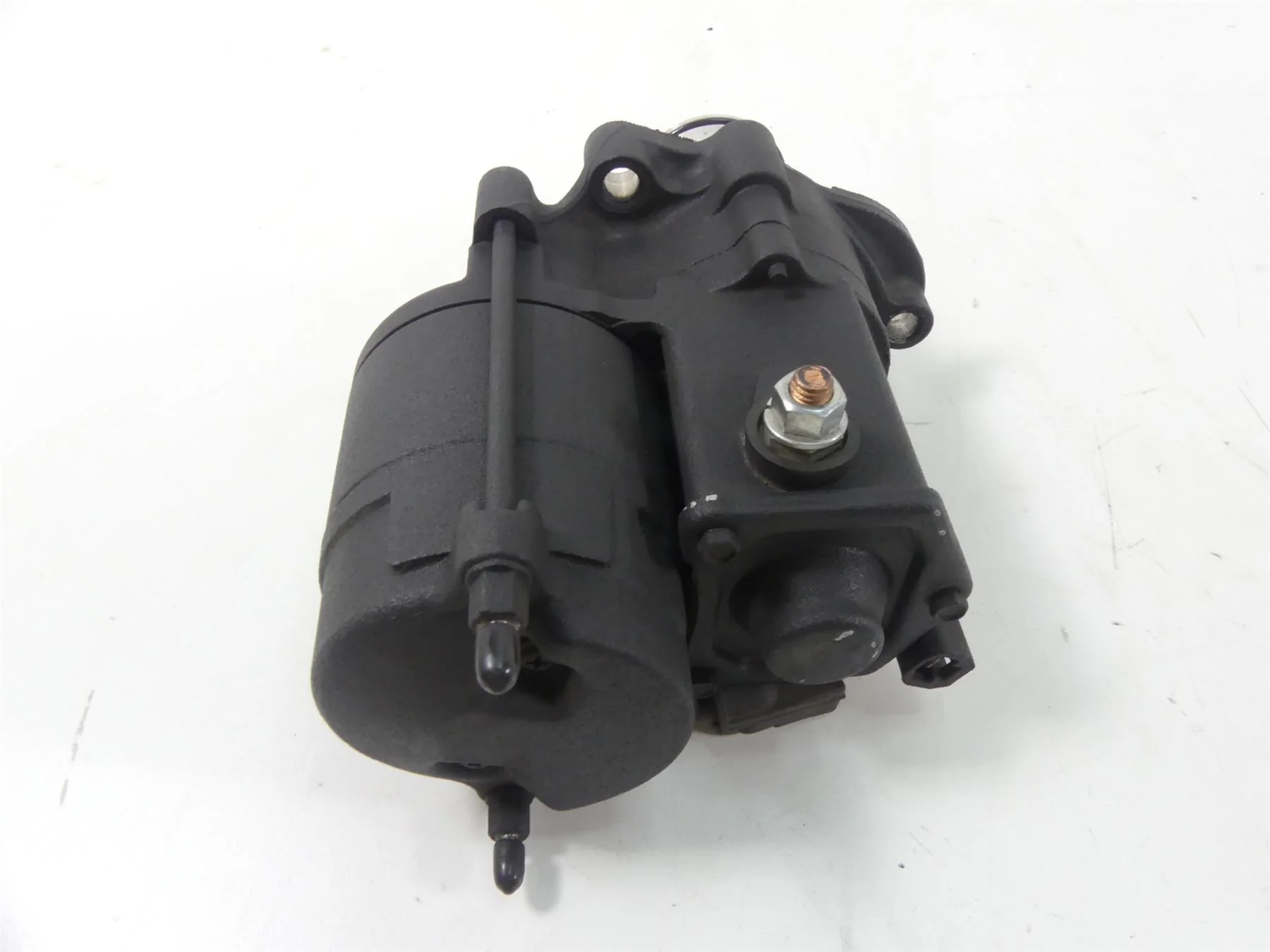2009 Harley FXDF Dyna Fat Bob Engine Starter Motor 31618-06A - Image 3
