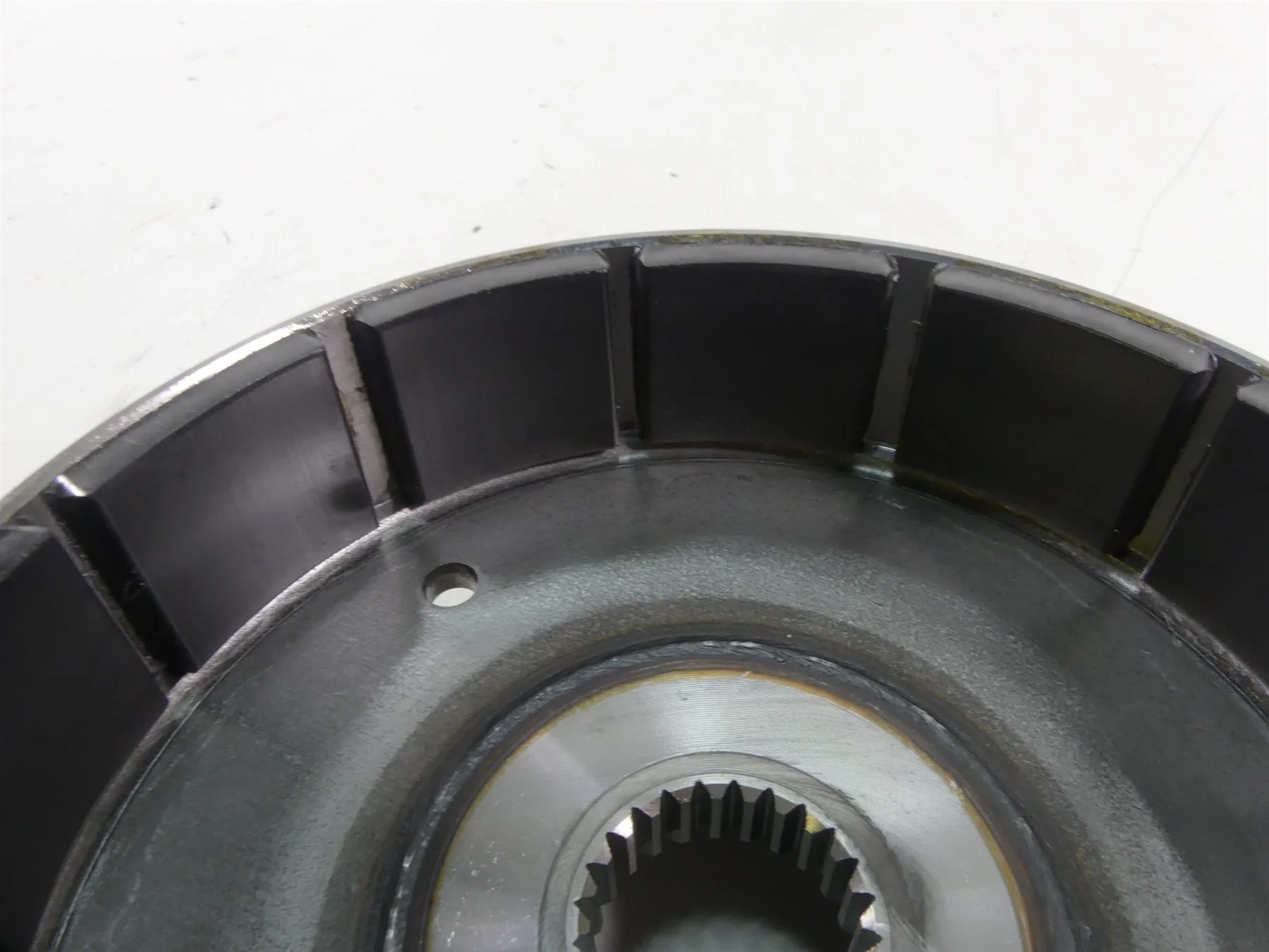 2009 Harley FXDF Dyna Fat Bob Flywheel Fly Wheel Ignition Rotor 40356-07 - Image 7