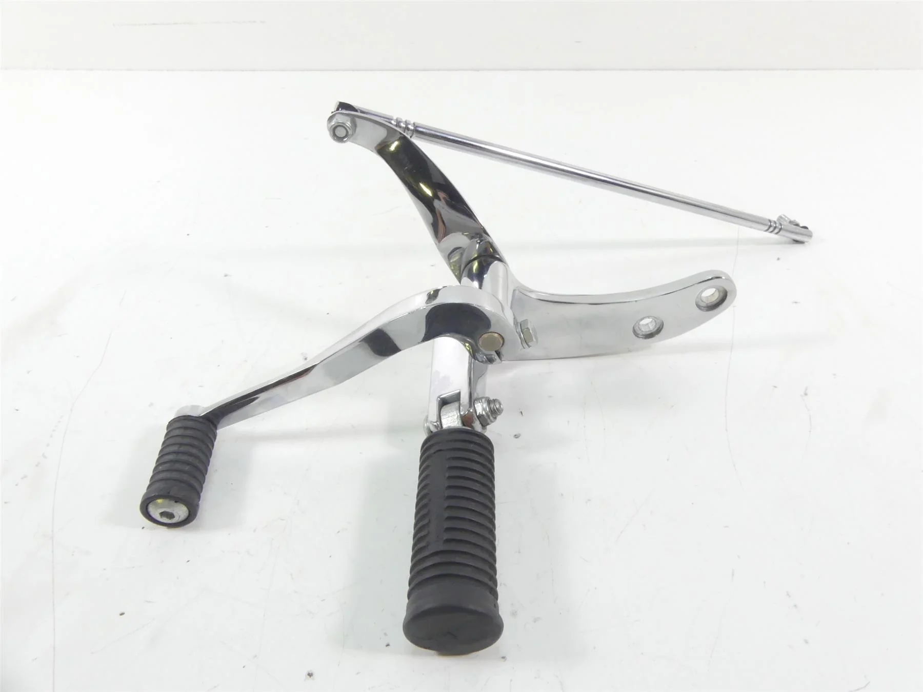 2009 Harley FXDF Dyna Fat Bob Front Left Fw Foot Control + Shift Lever 33693-03
