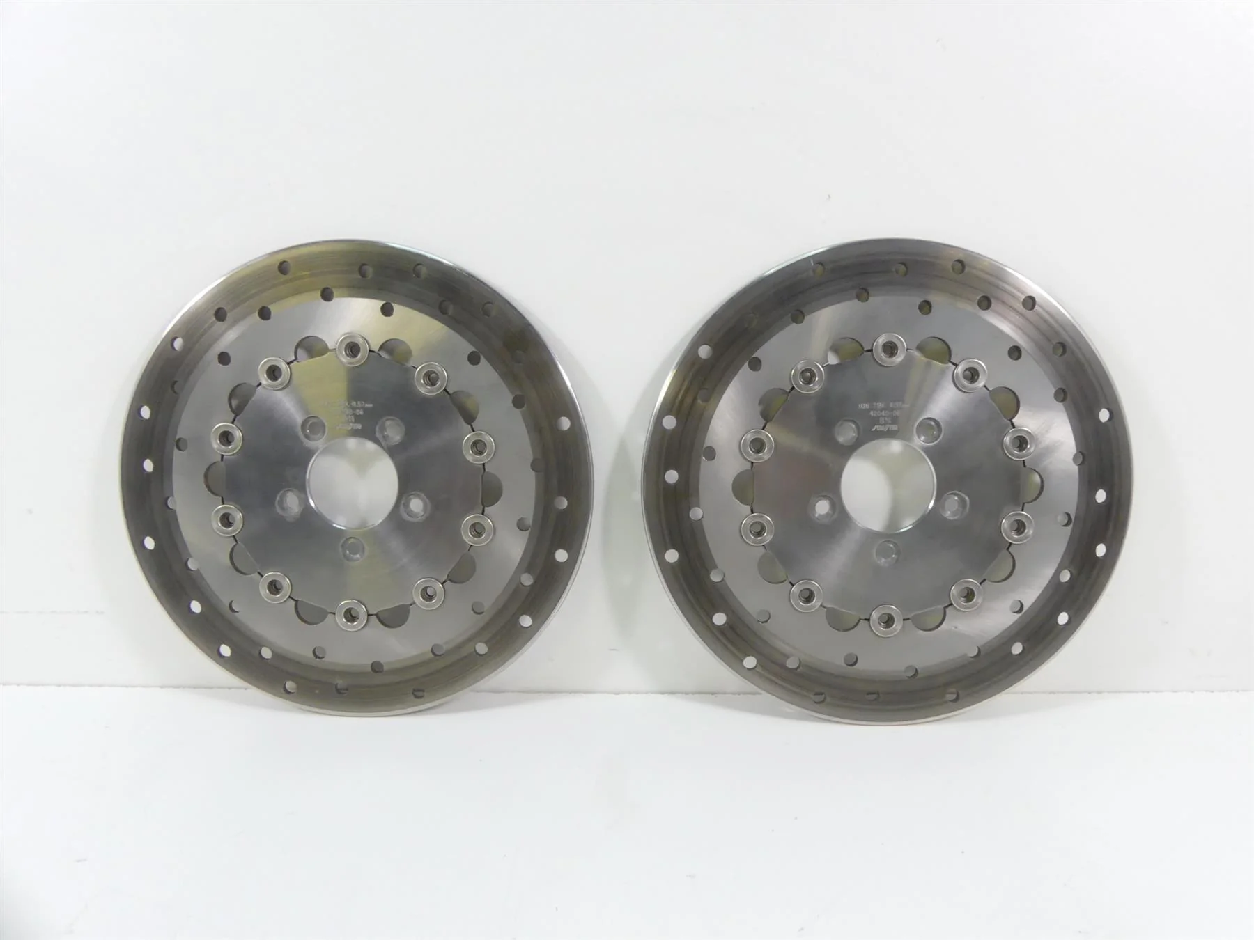 2009 Harley FXDF Dyna Fat Bob Front Sunstar Brake Disc Rotor Set 42040-06