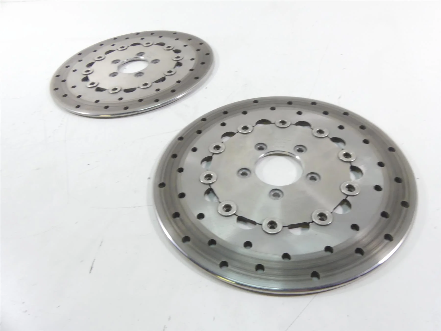 2009 Harley FXDF Dyna Fat Bob Front Sunstar Brake Disc Rotor Set 42040-06 - Image 4