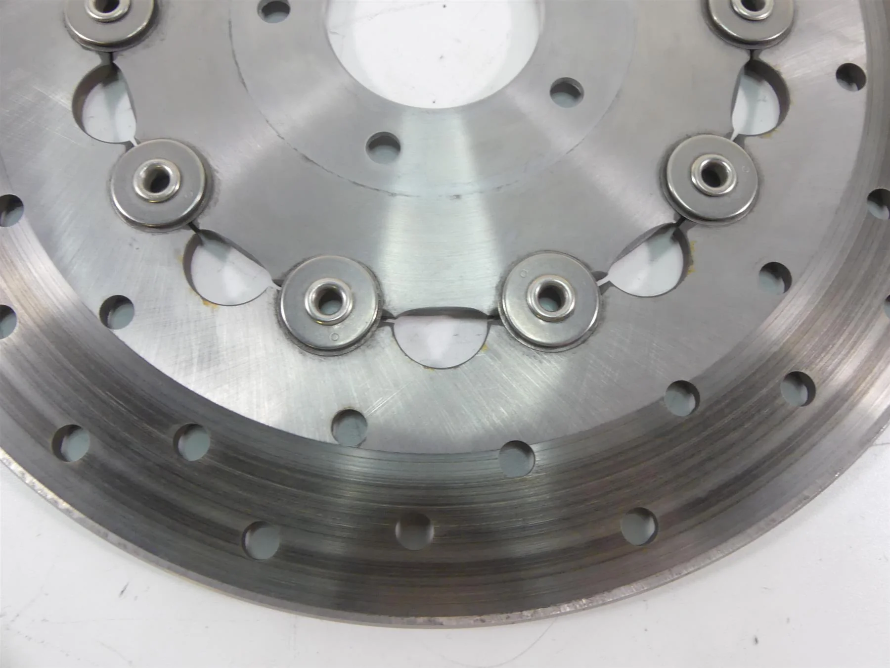 2009 Harley FXDF Dyna Fat Bob Front Sunstar Brake Disc Rotor Set 42040-06 - Image 9