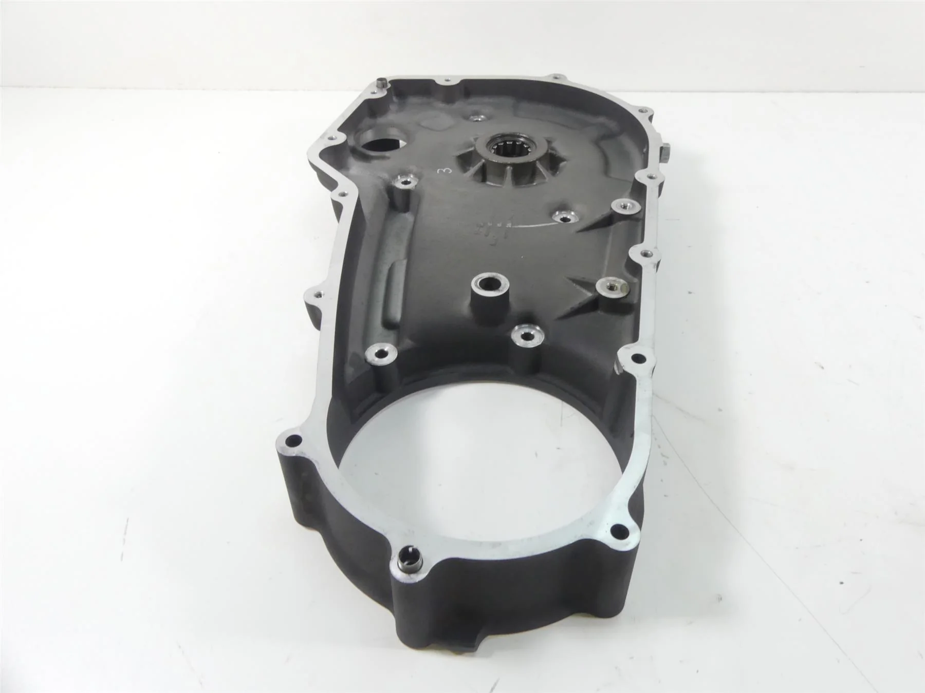 2009 Harley FXDF Dyna Fat Bob Inner Primary Drive Clutch Cover 60681-06B - Image 2