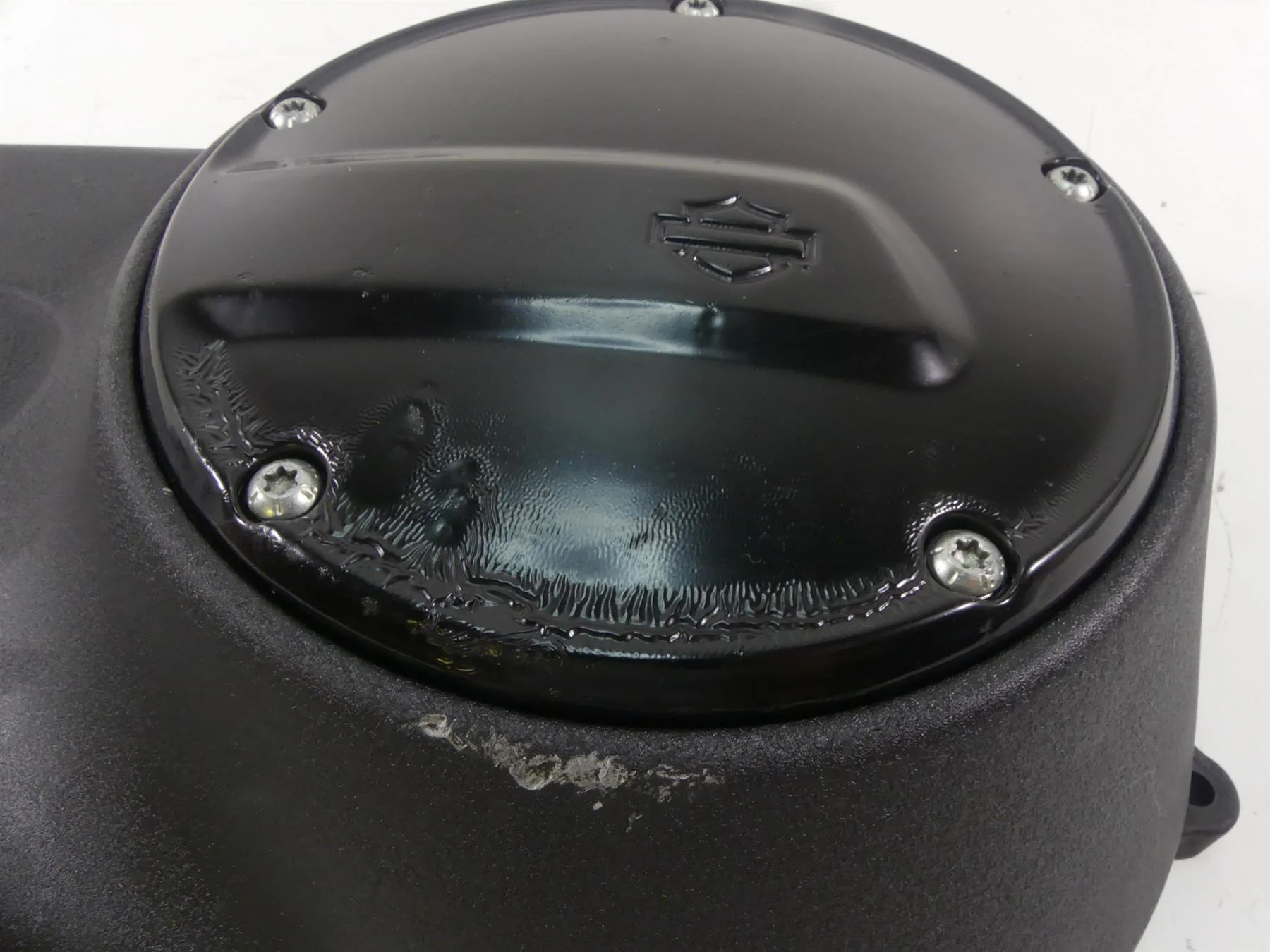 2009 Harley FXDF Dyna Fat Bob Outer Primary Drive Clutch Cover 60761-06 - Image 2
