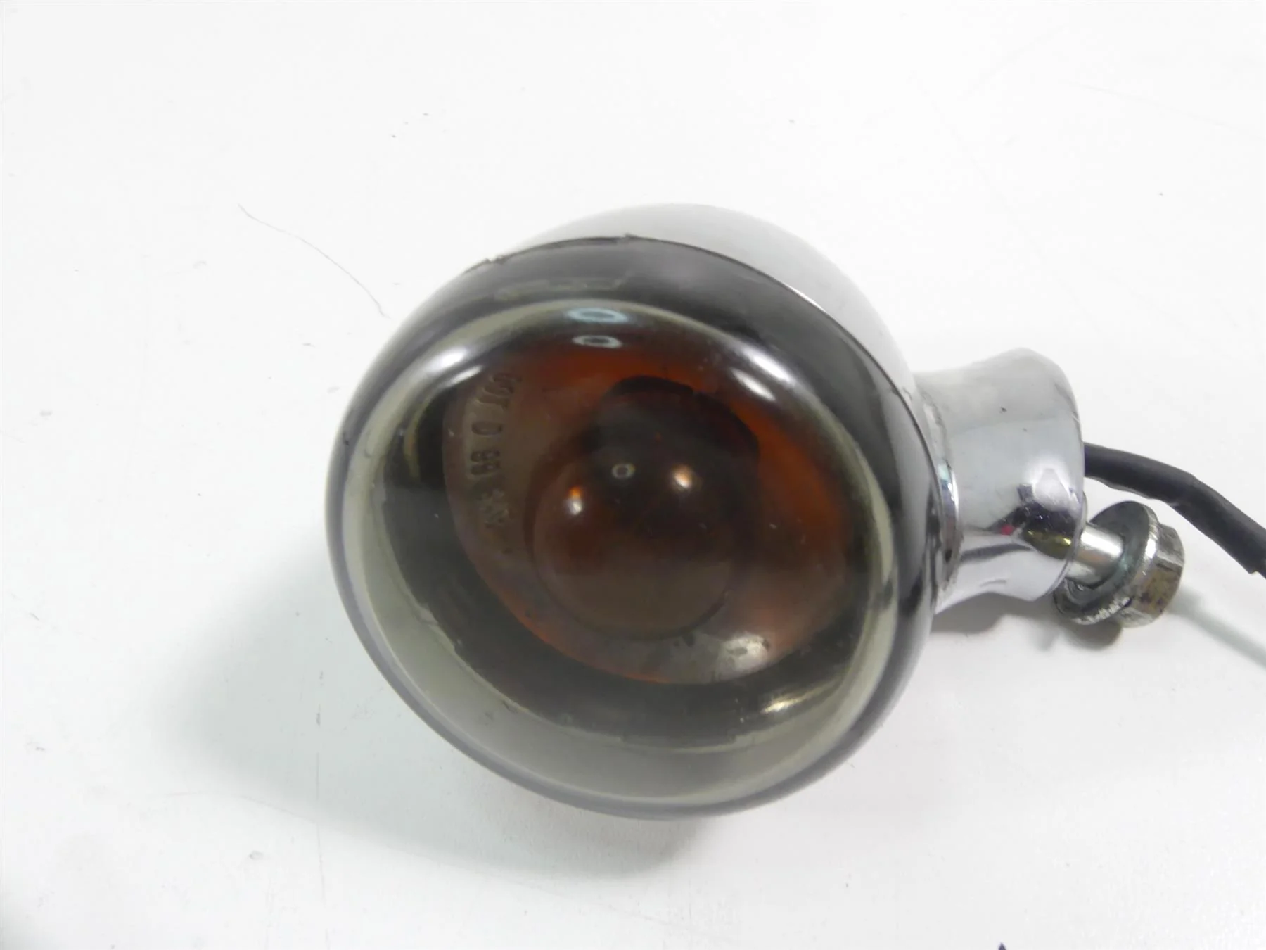 2009 Harley FXDF Dyna Fat Bob Rear Smoked Blinker Turn Signal Set 68977-00 - Image 5