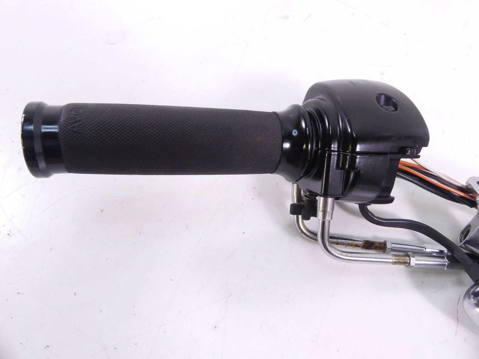 2009 Harley FXDF Dyna Fat Bob Right Throttle Control Switch & Blinker 71684-06A - Image 5