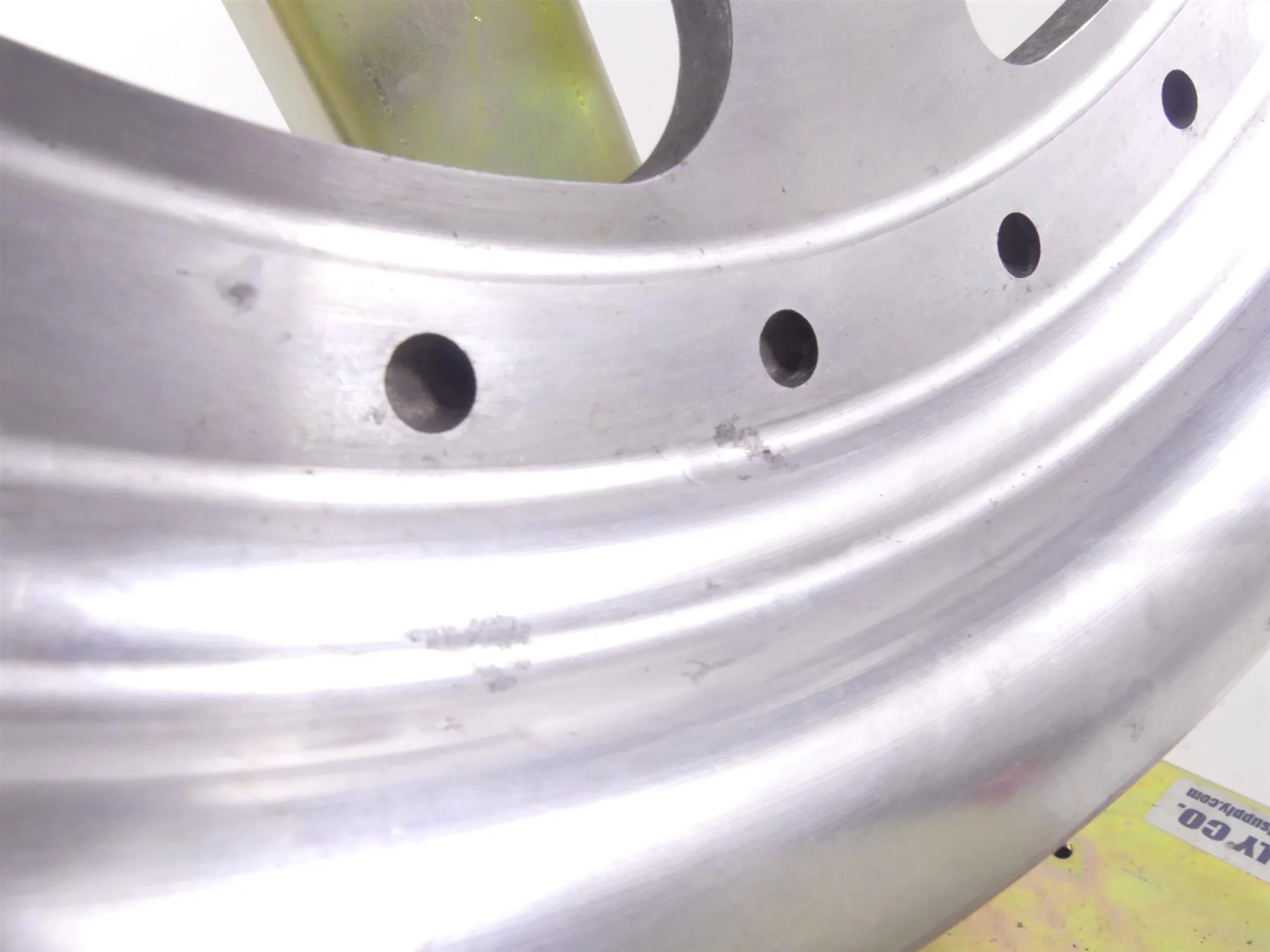 2009 Harley FXDF Dyna Fat Bob Straight Front Slot Wheel Rim 16x3 43300172 - Image 12