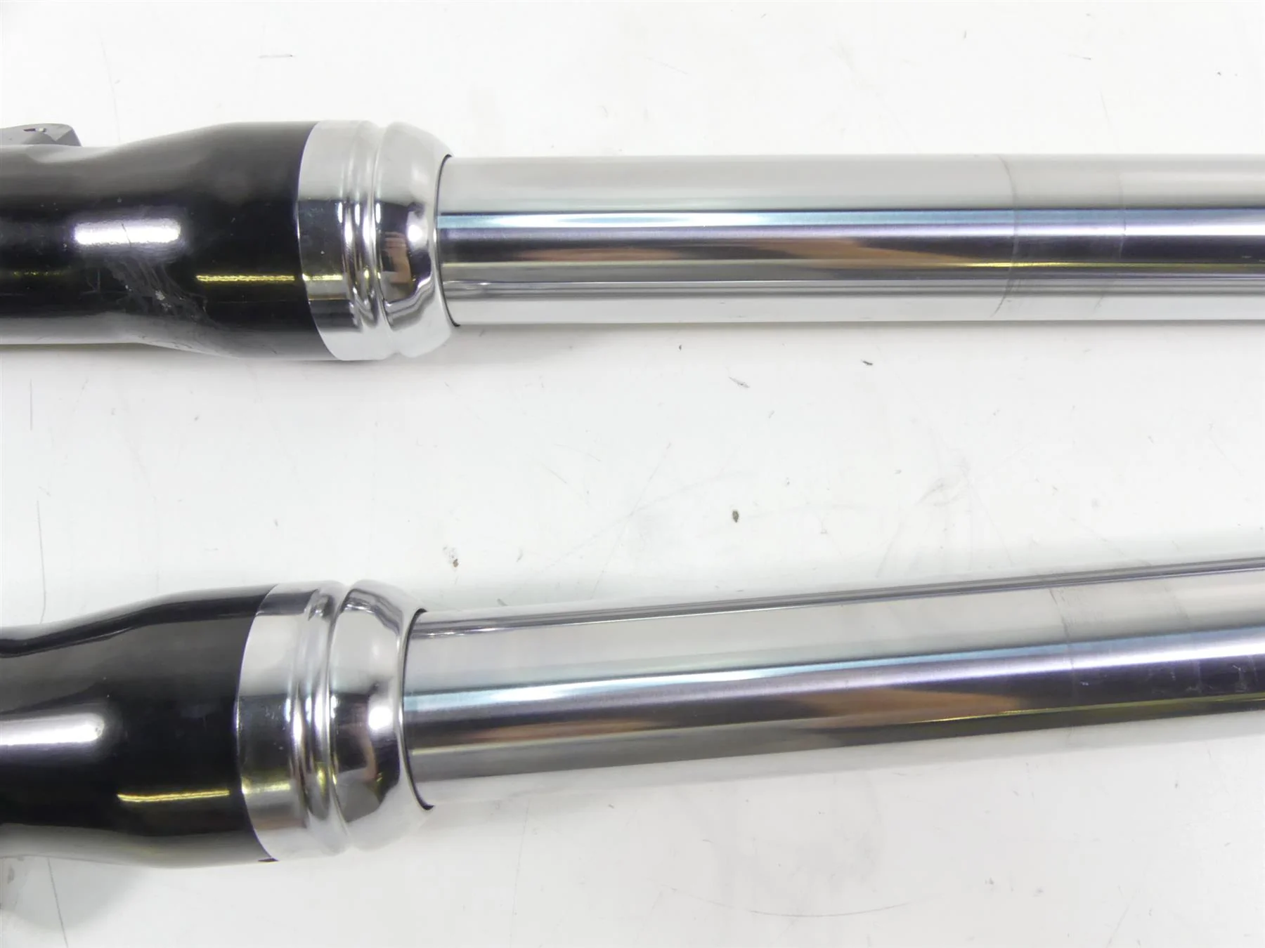2009 Harley FXDF Dyna Fat Bob Straight Showa Front Fork Leg Set - 49mm 48623-08A - Image 6